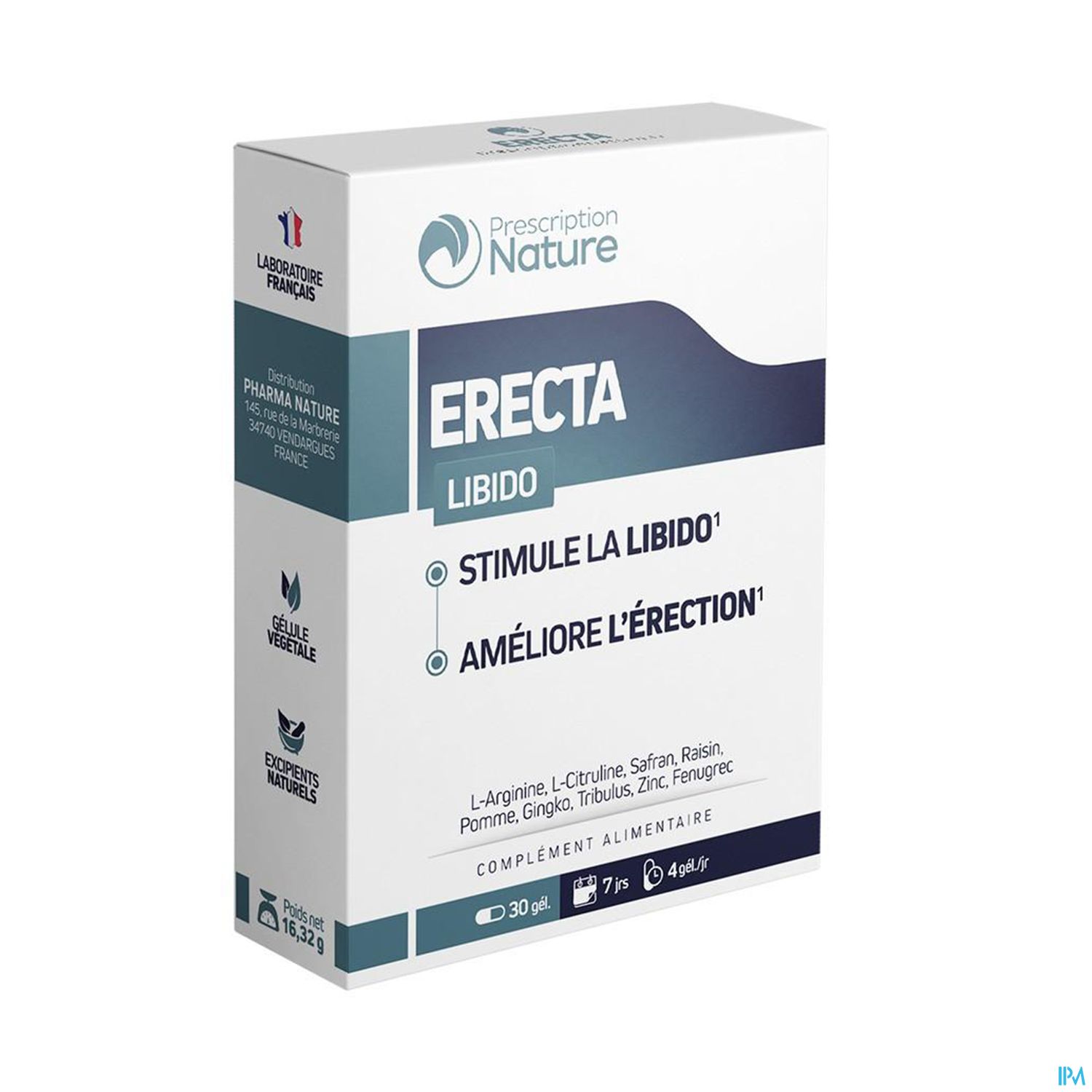 PRESCRIPTION NAT ERECTA GELUL 30