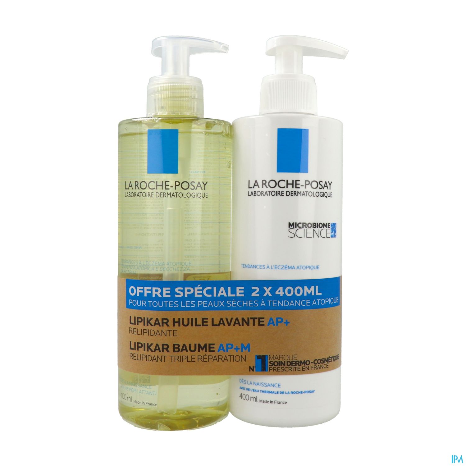 LIPIKAR HLE LAV AP+400ML+BAUM AP+