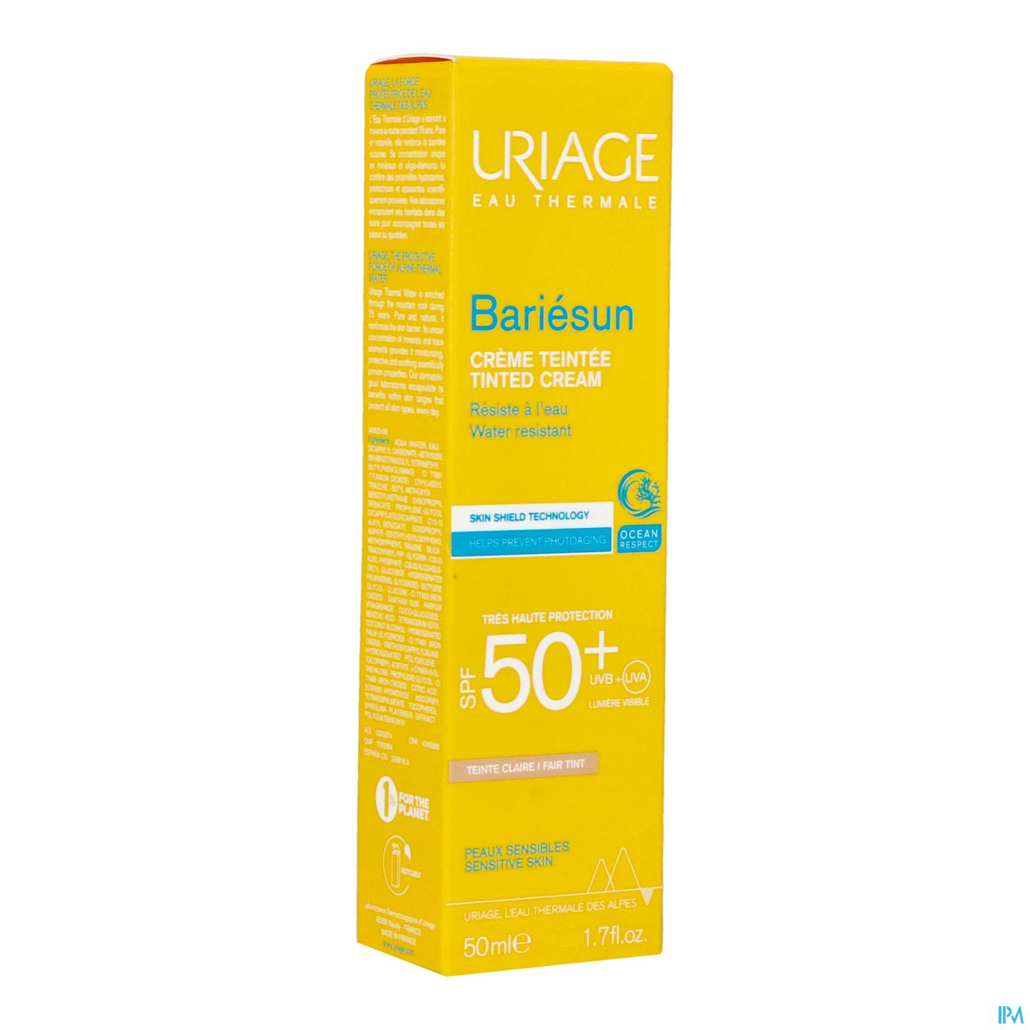 URIAGE BARIESUN CR SPF50+ CLAIR 50