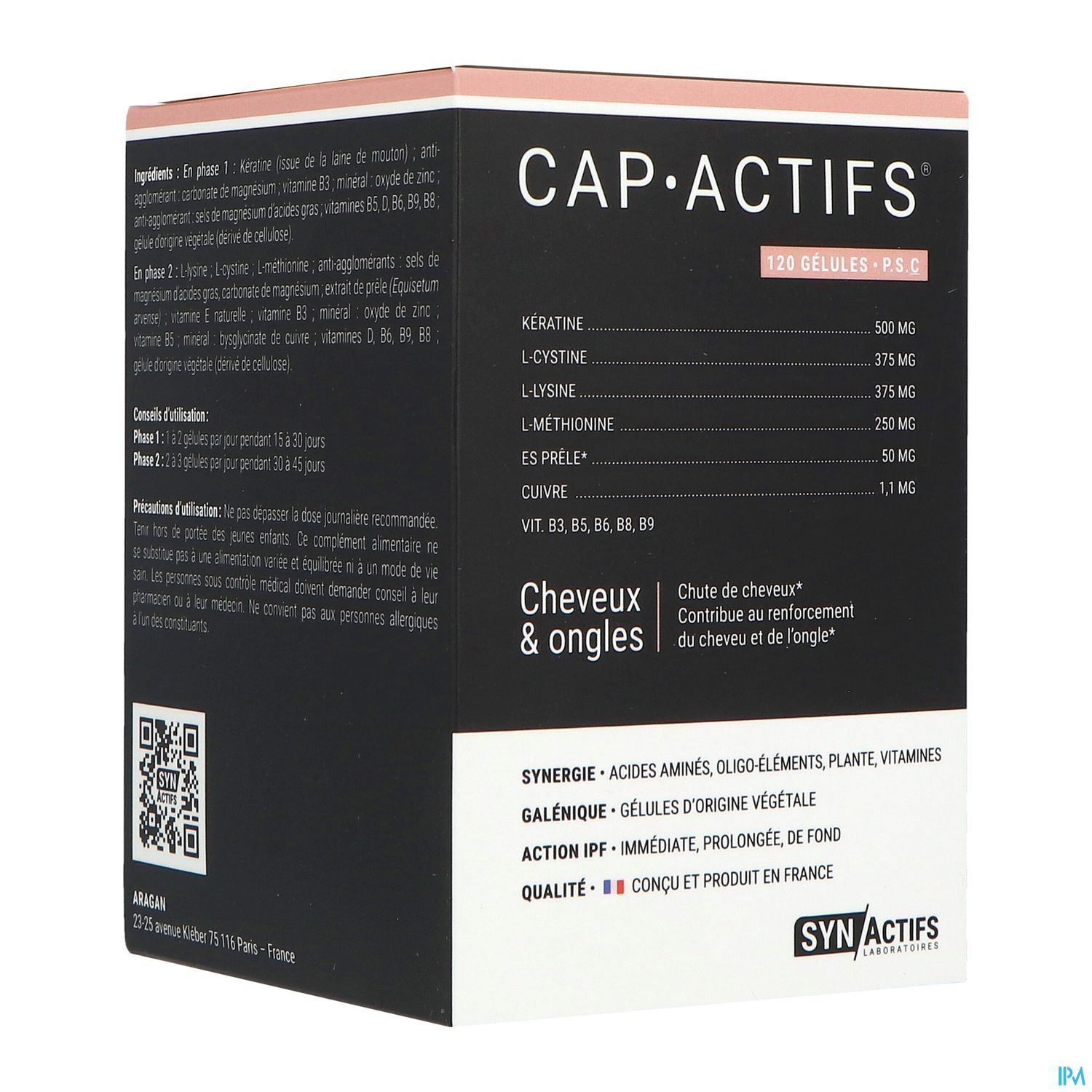 Synactifs Cap Actifs Gelule 120