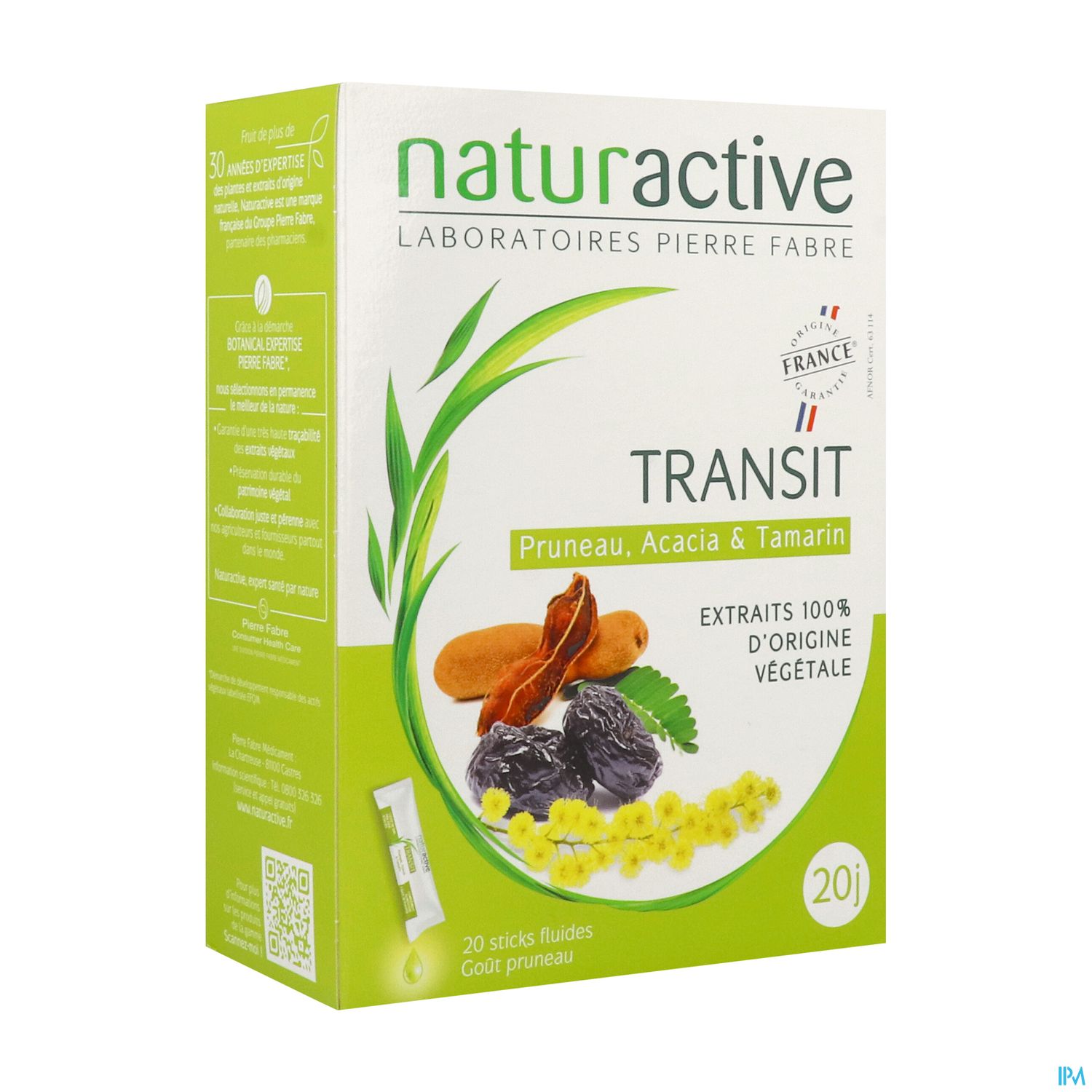Naturactive Transit Stick Fluide 12ml 20