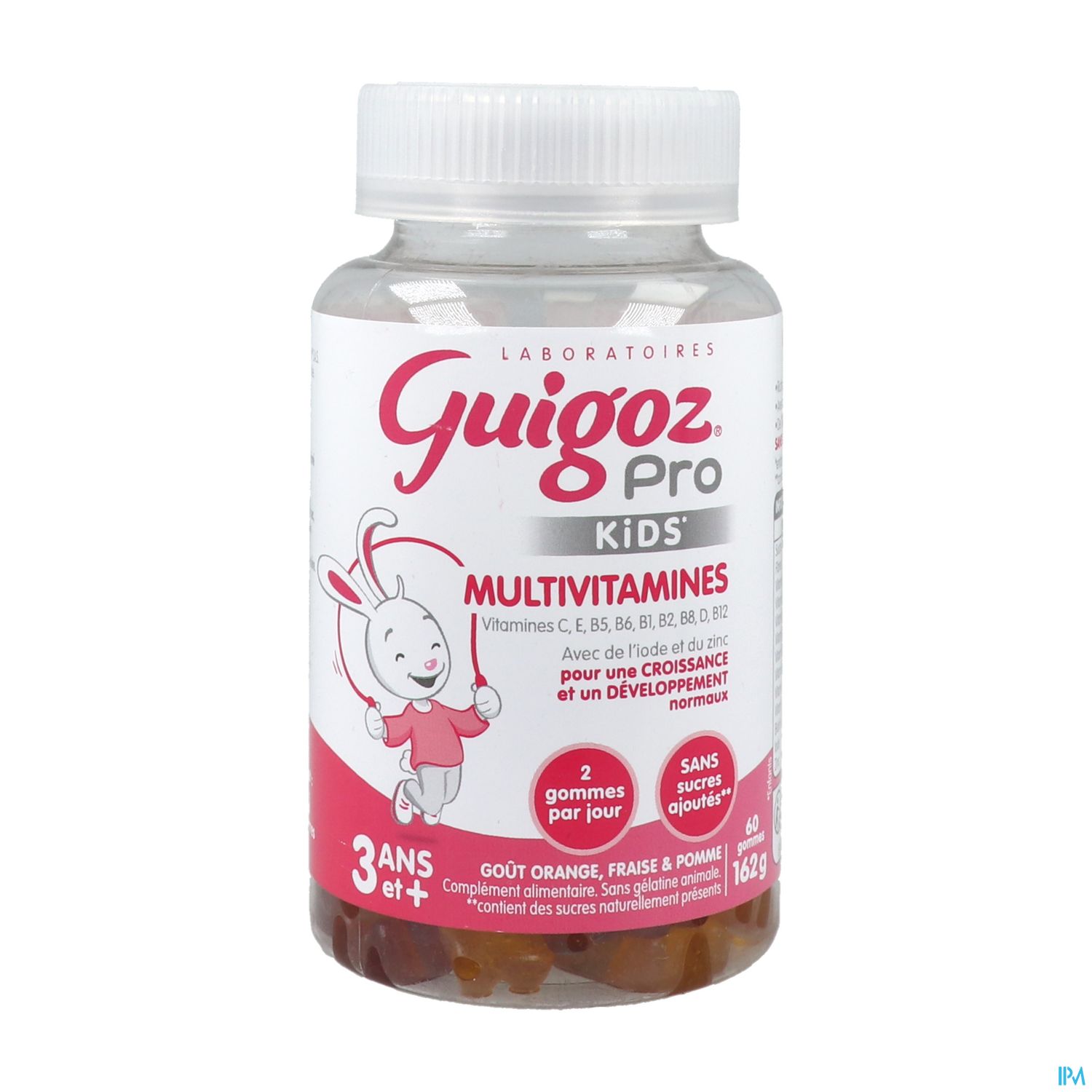 Guigoz Pro Kids Multivitamines Gommes 60
