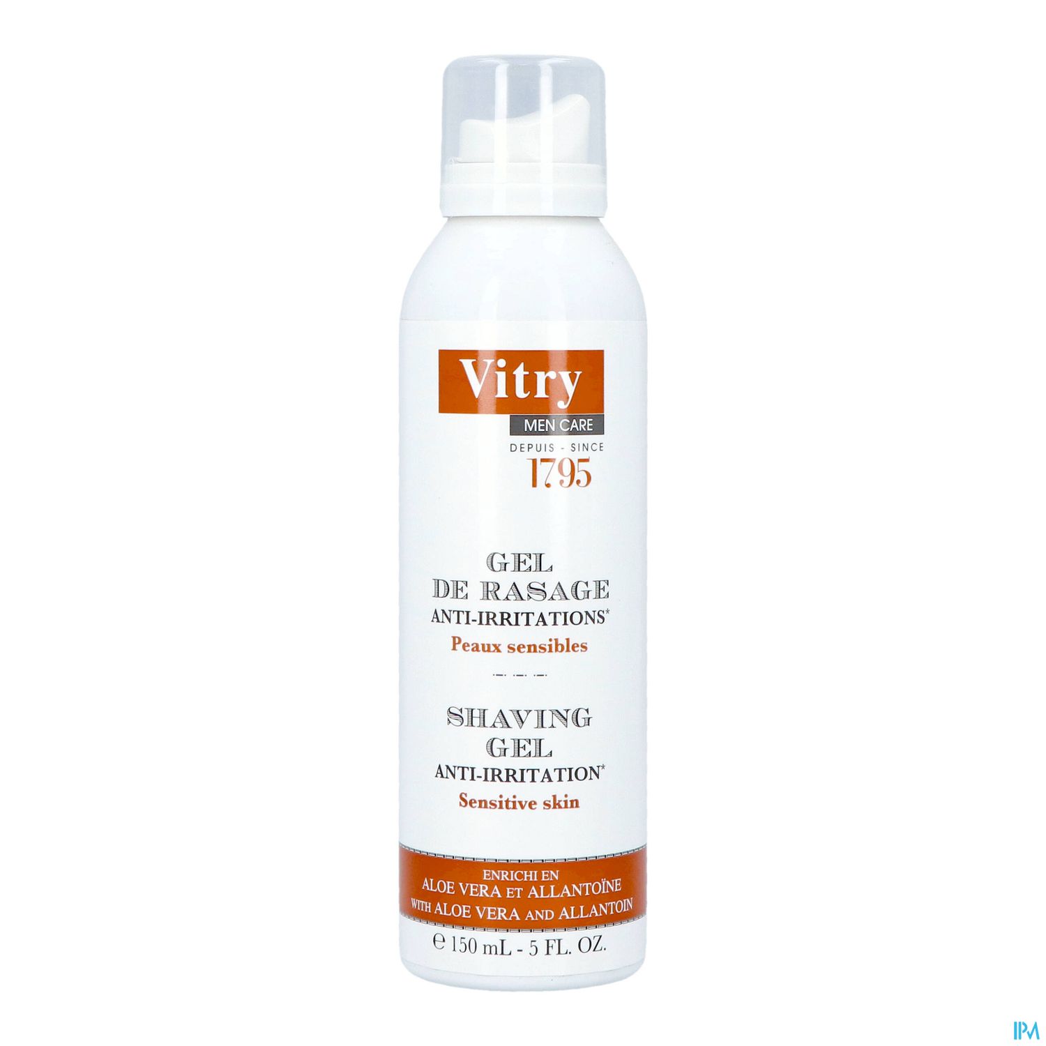 Vitry Men Care Gel De Rasage 150ml