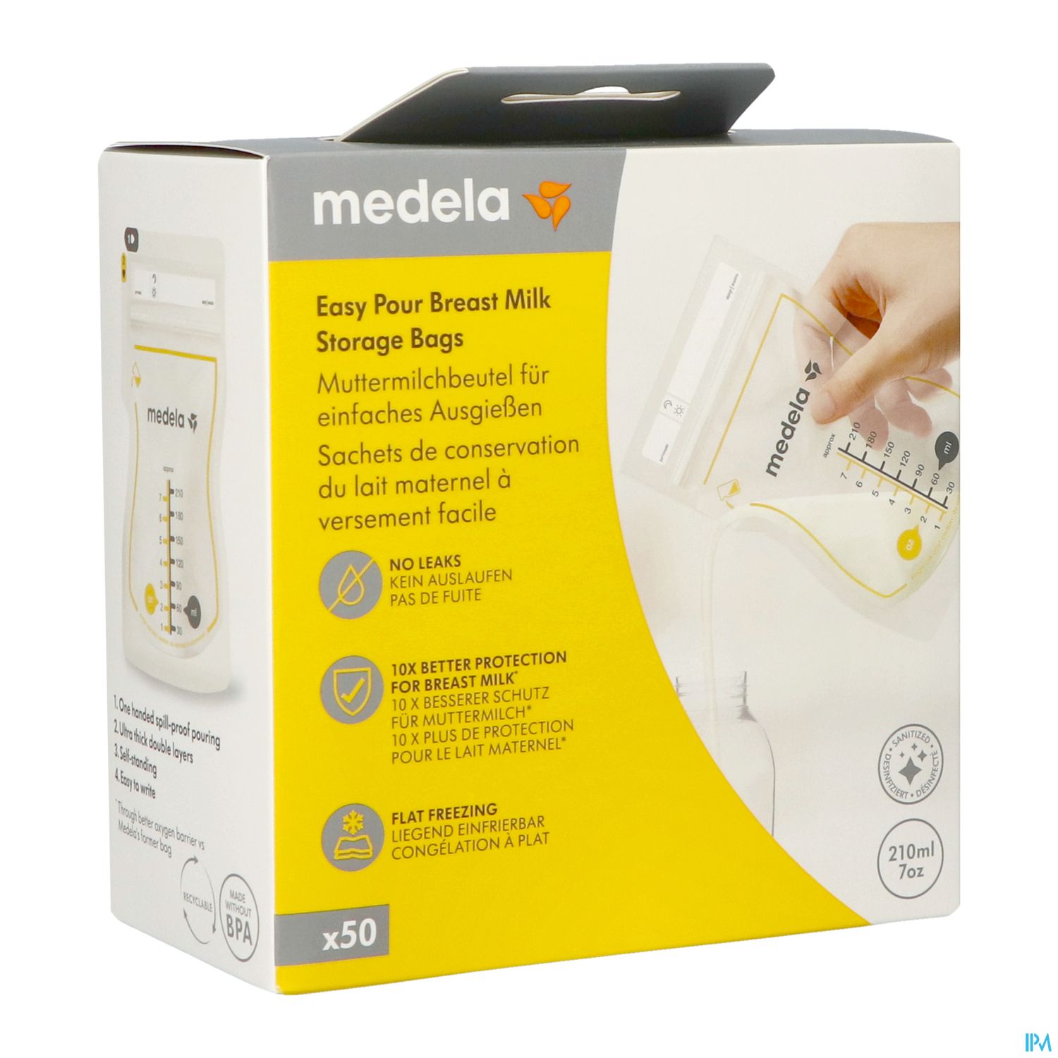 MEDELA SACHET CONSERVAT LAIT 50