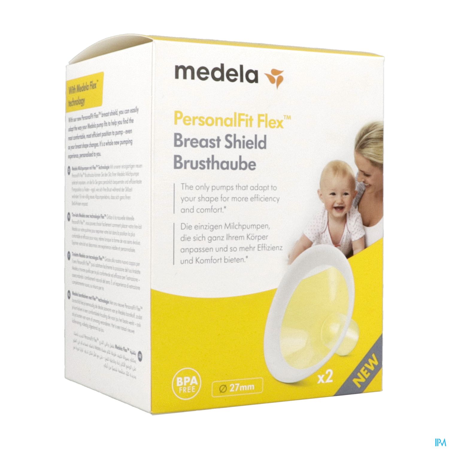 TETERELL MEDELA PERSONALFIT FLEX L