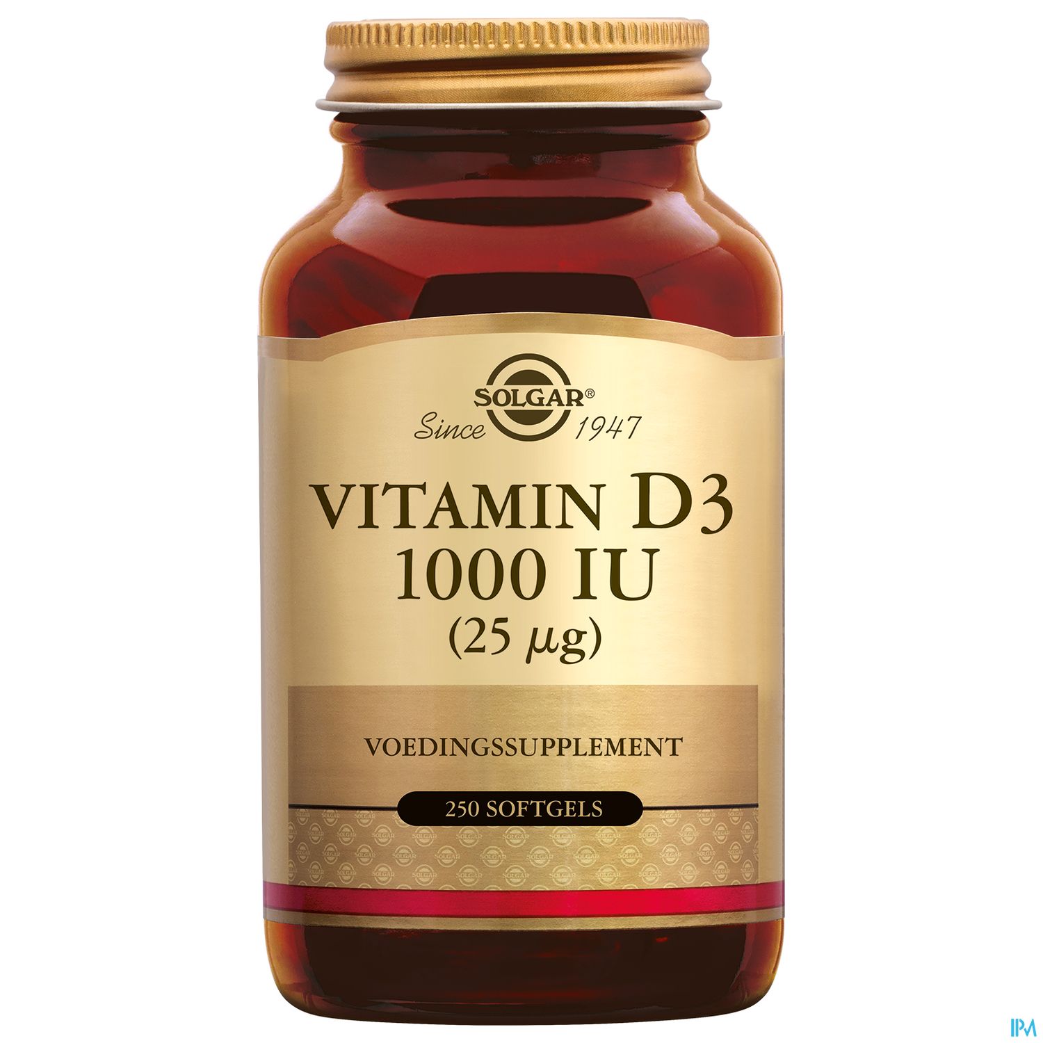 SOLGAR VITAMINE D3 400UI CAPS 250