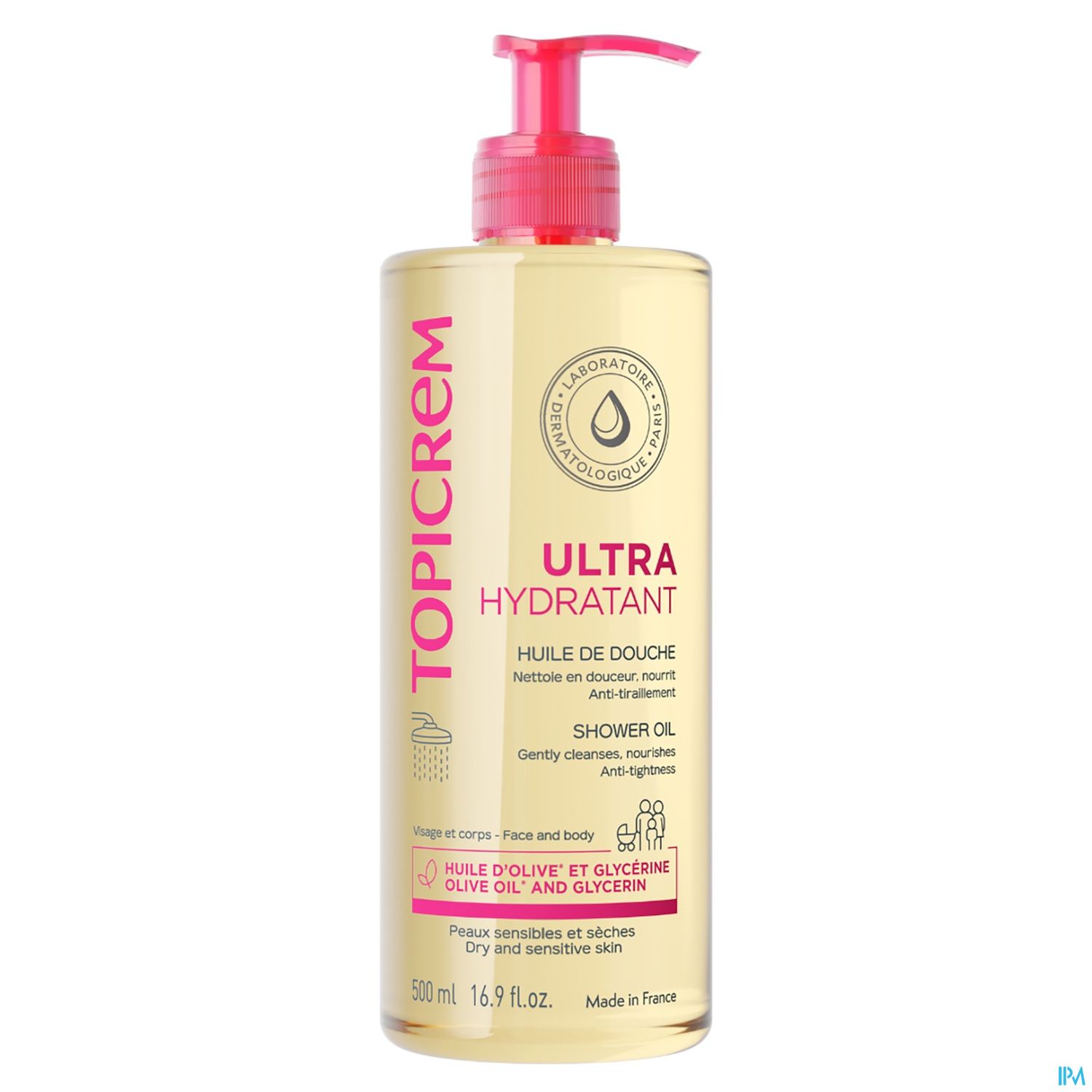 TOPICREM ULT/HYDR HLE DCH 500ML