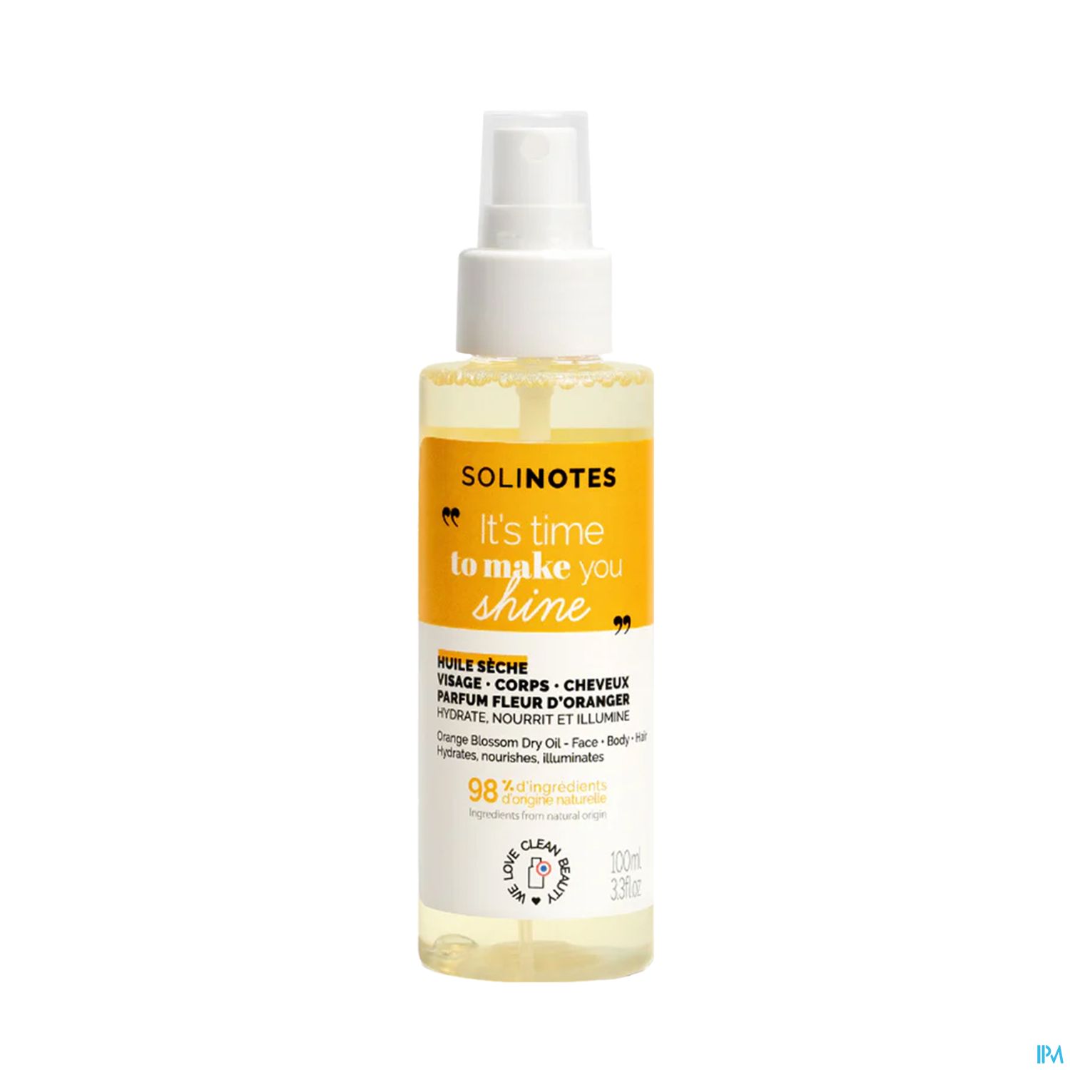 SOLINOTES HLE SECHE FL ORANGE100ML