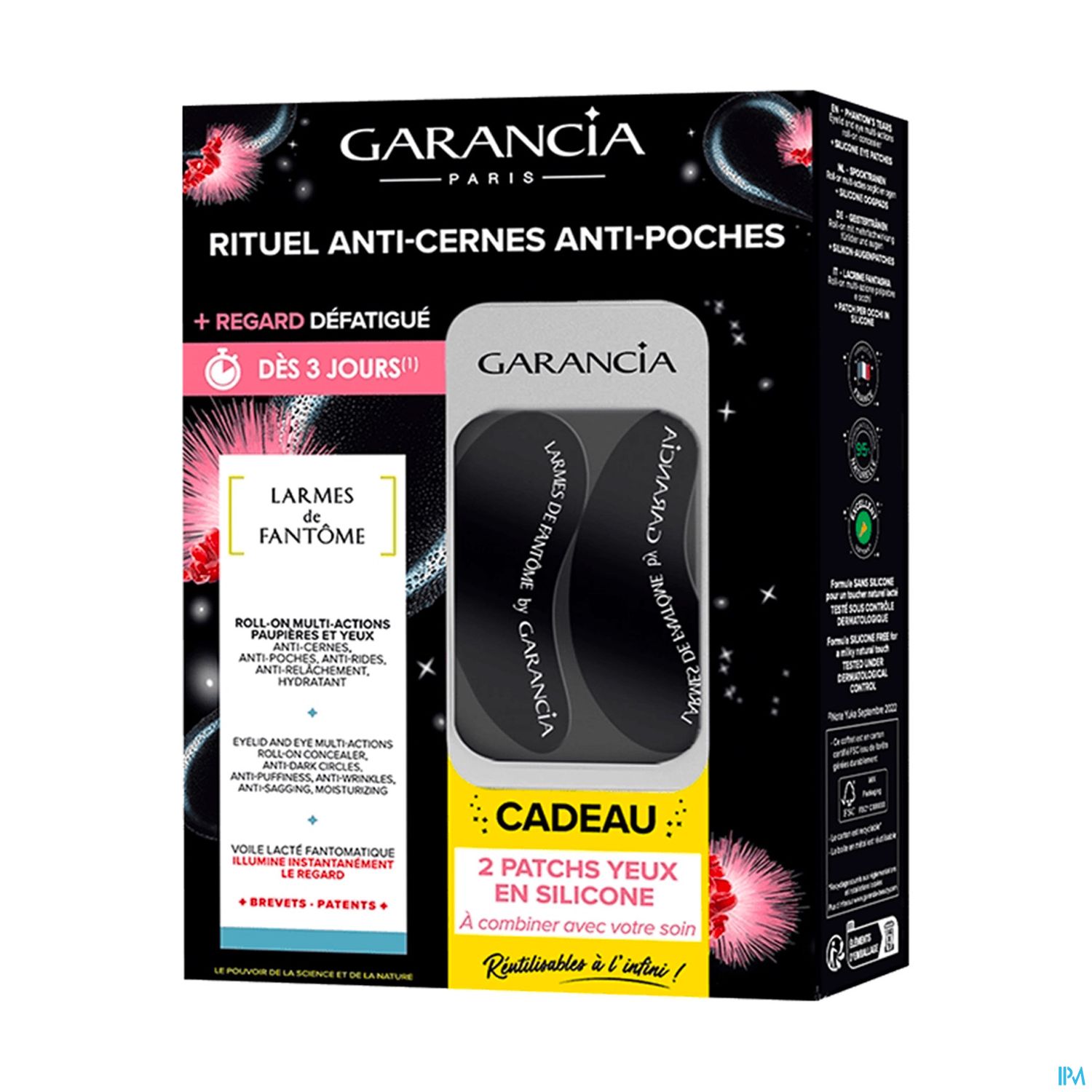 Garancia Larmes De Fantome Roll On 10ml + Patch Yeux Silicone X2 Offert