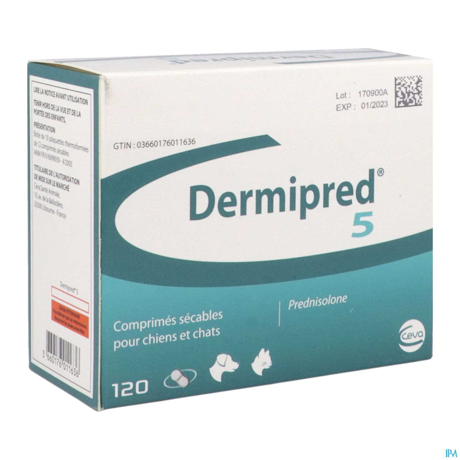 Dermipred 5 Comprime Appetent 120