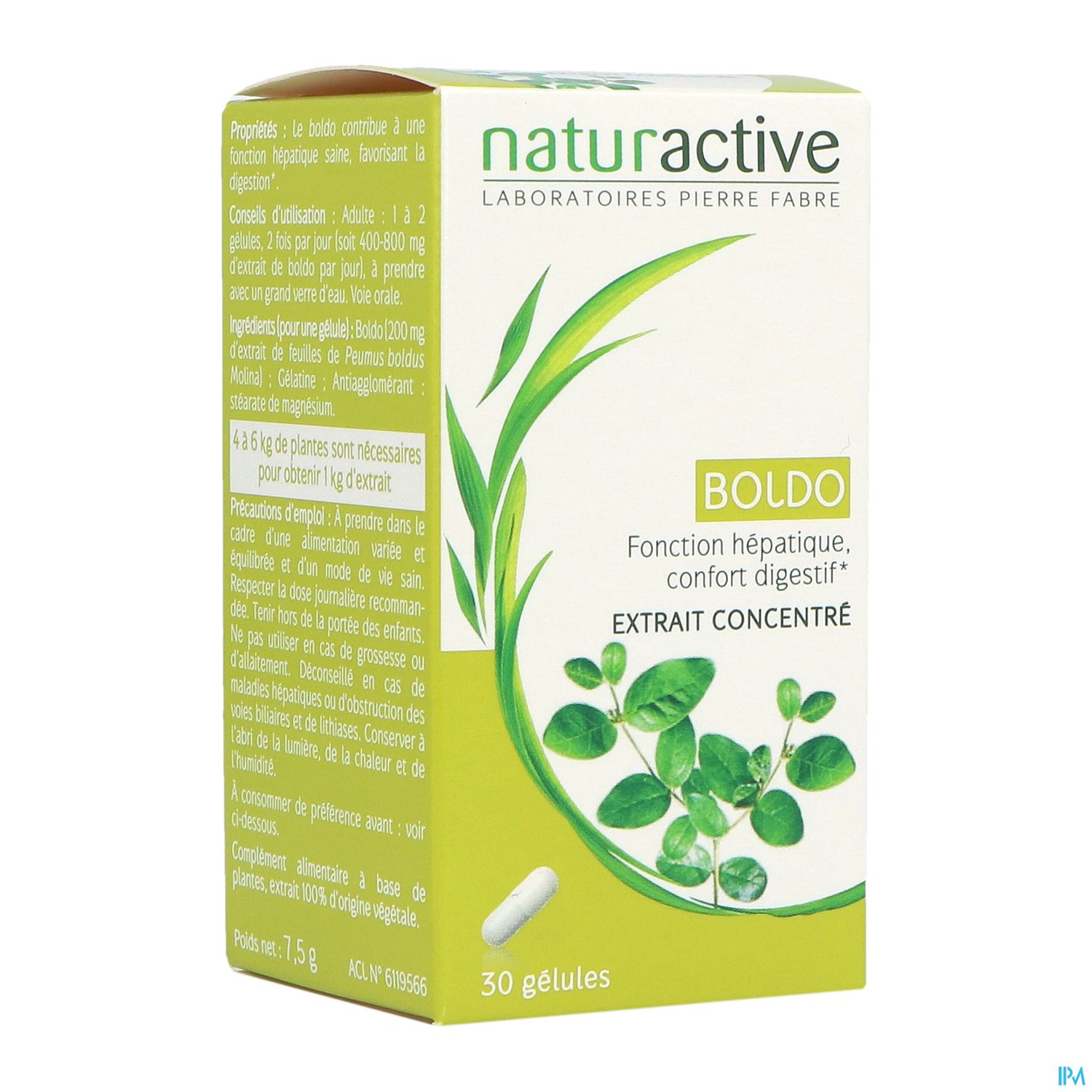 NATURACTIVE BOLDO GELUL 30