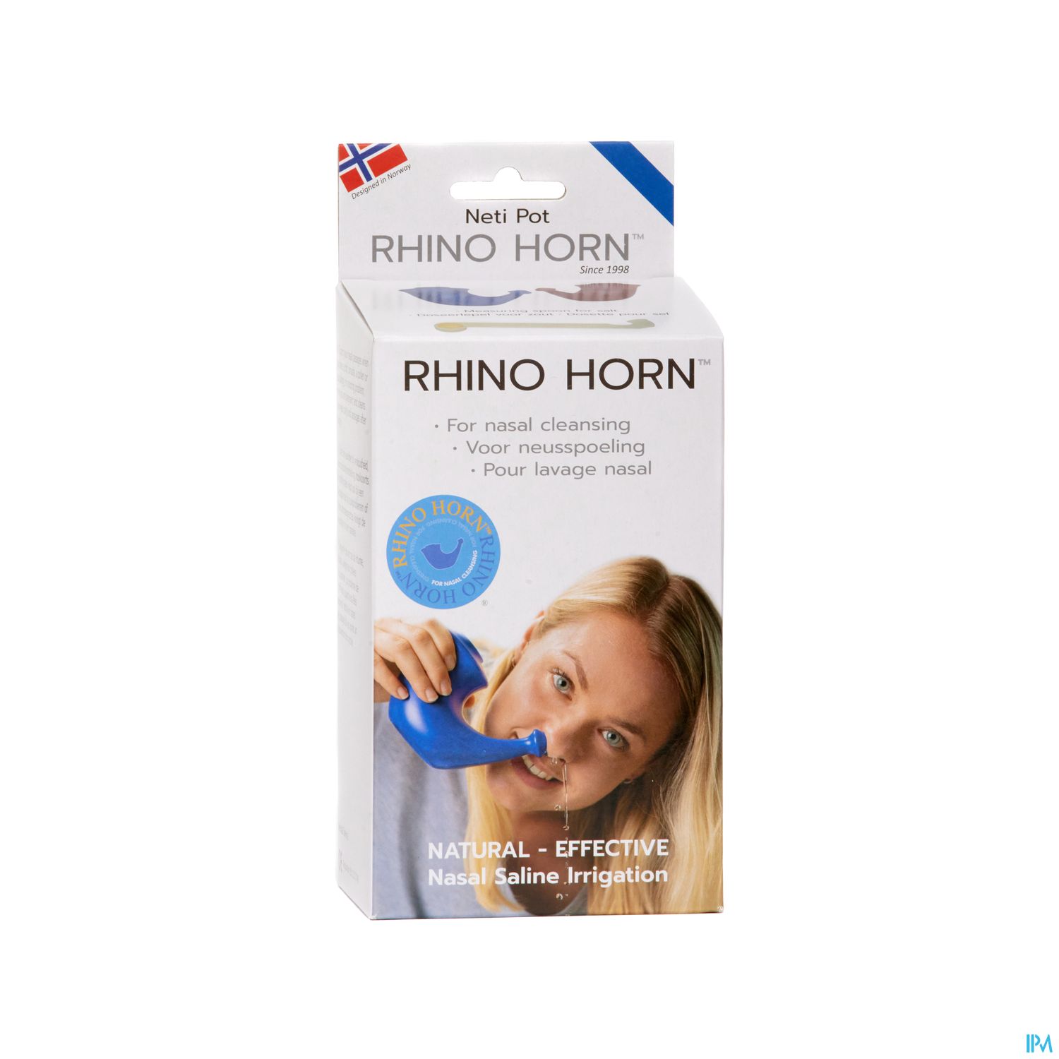 Rhino Horn Adulte Appareil Pour Lavage Des Fosses Nasales Bleu