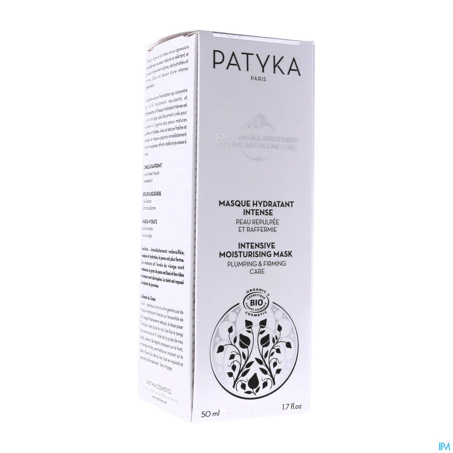 PATYKA MASQ HYDR INTENSE 50ML