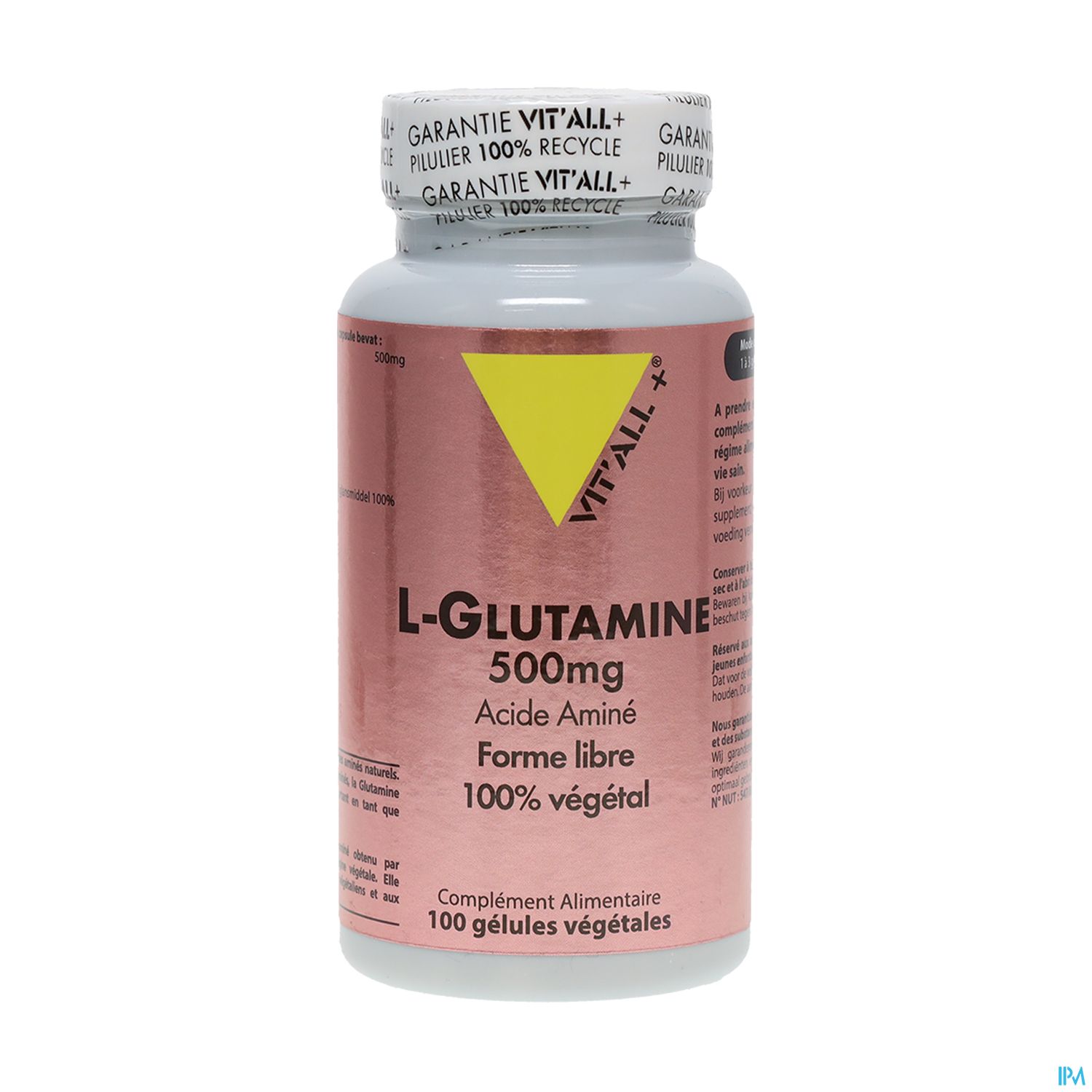 VIT ALL+ L GLUTAMIN 500MG GELUL100