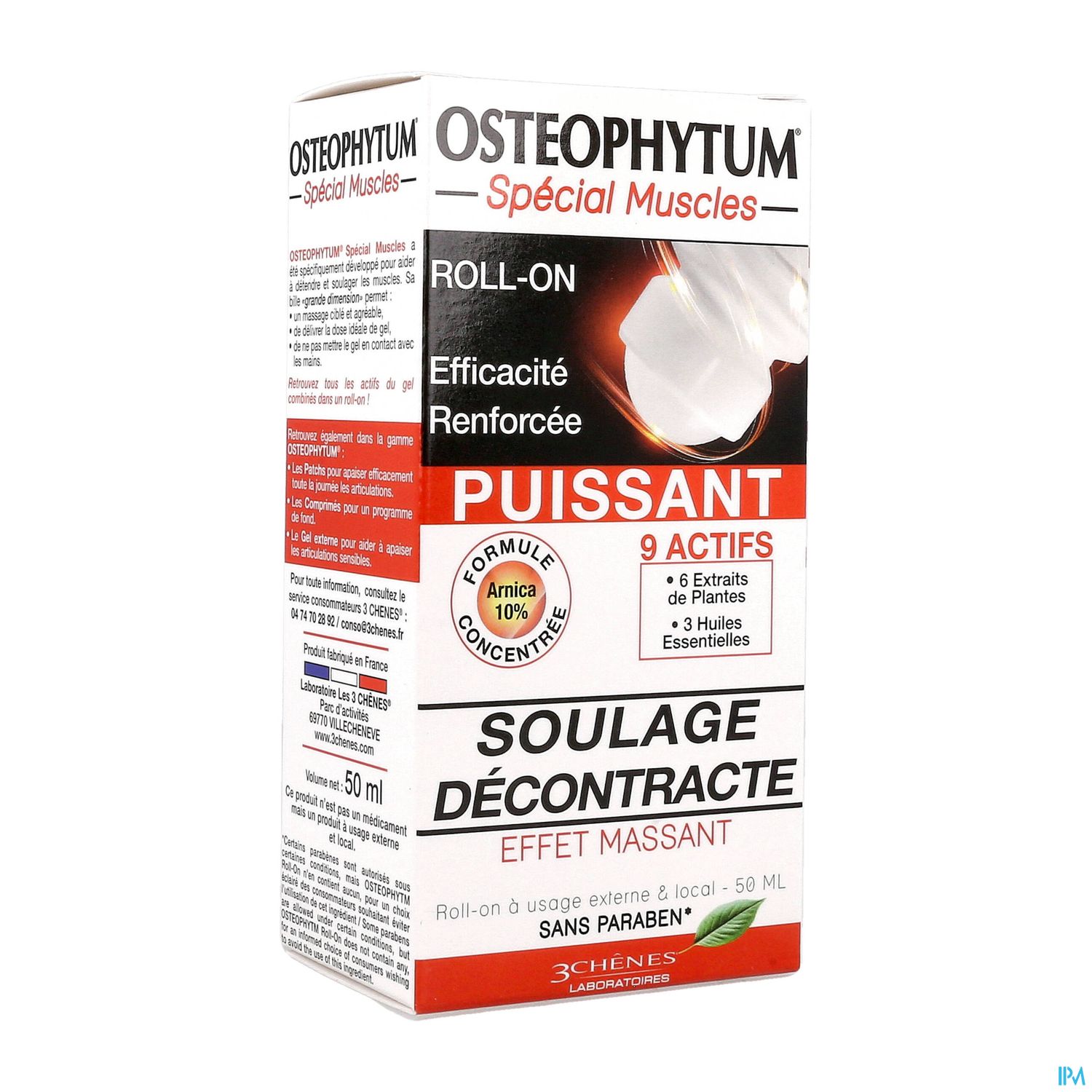 3 CHENES OSTEOPHYTUM ROLLON 50ML