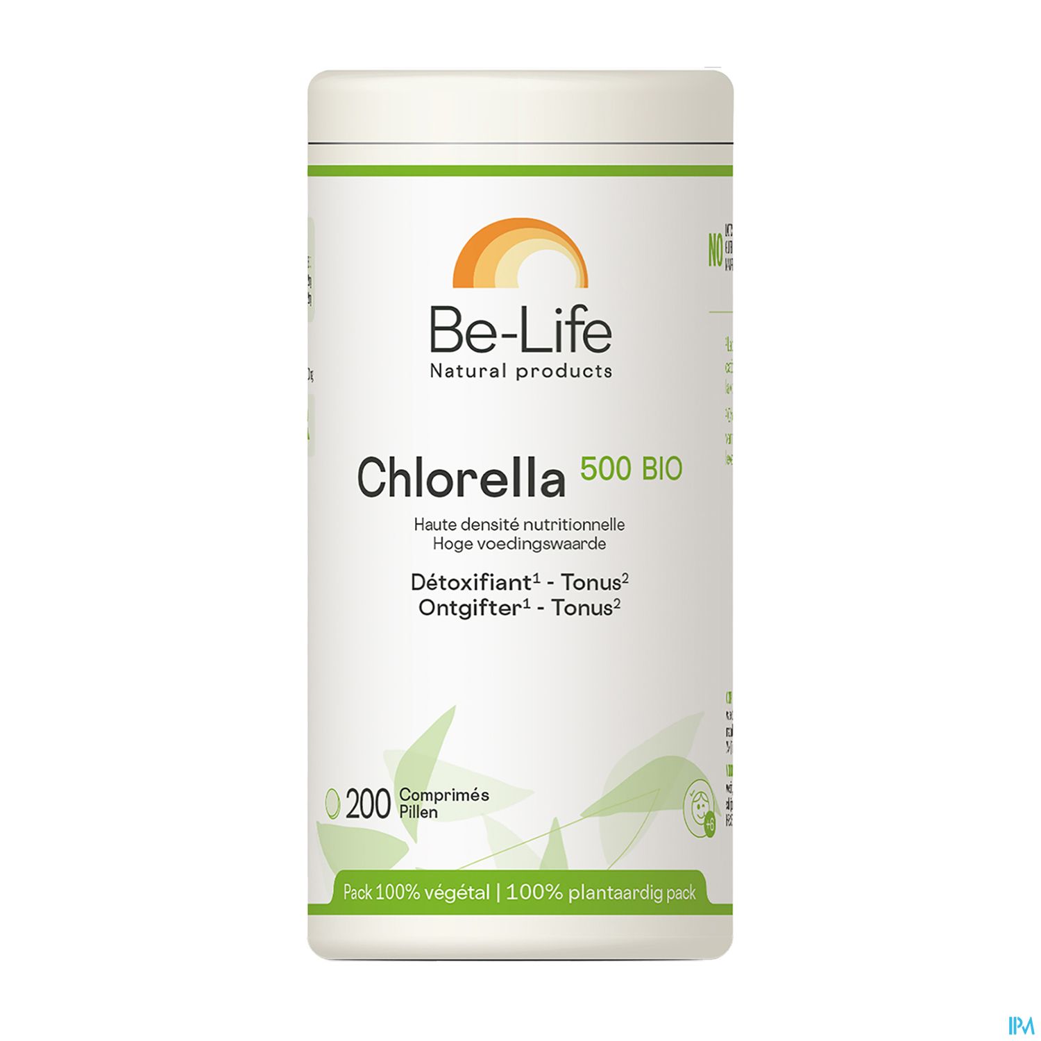 BE-LIFE CHLORELLA 500 BIO CPR 200