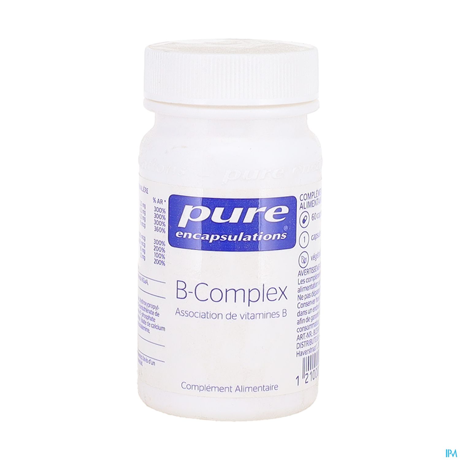 PURE ENCAPSULAT B COMPLEXE CAPS60