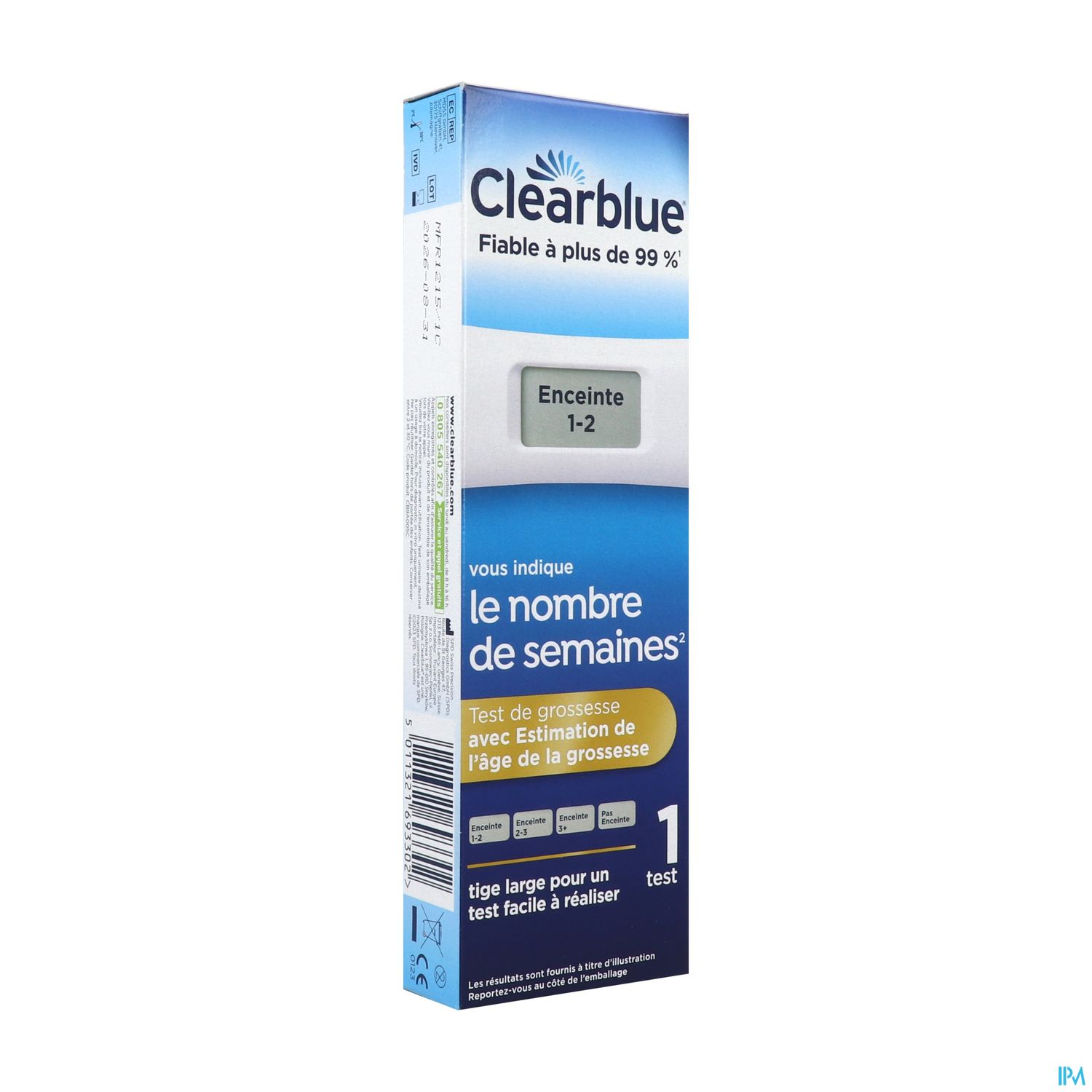 CLEARBLUE TEST GROSS D EAG B/1