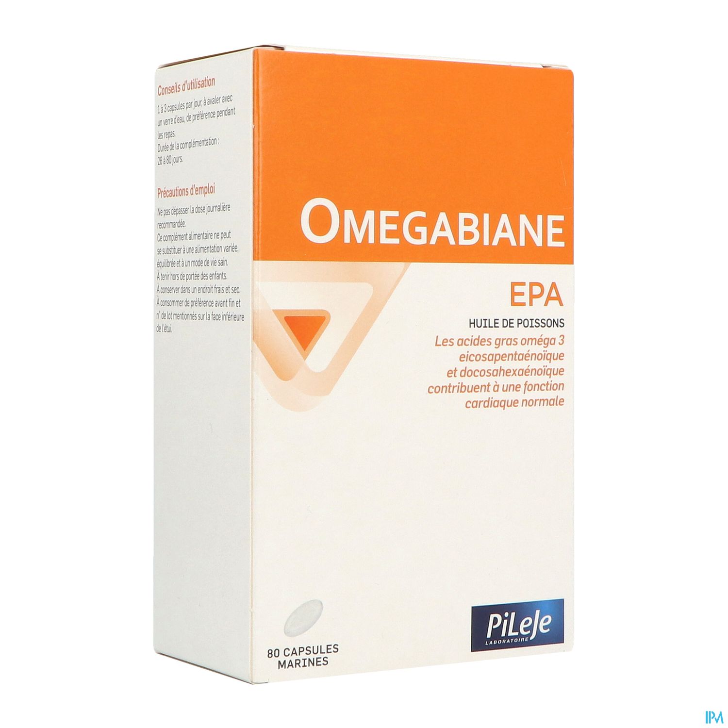 OMEGABIANE EPA HLE CAPS 80