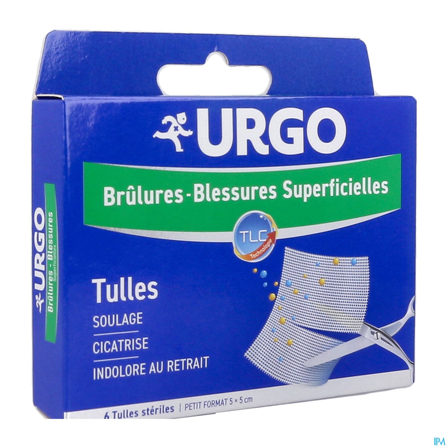 Urgo Brulures Tulle 5cm X 5cm X6