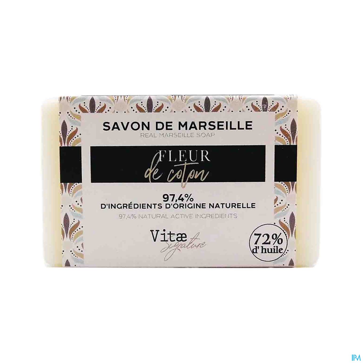 Vitae Cosmetics Savon De Marseille Fleur De Coton 100g
