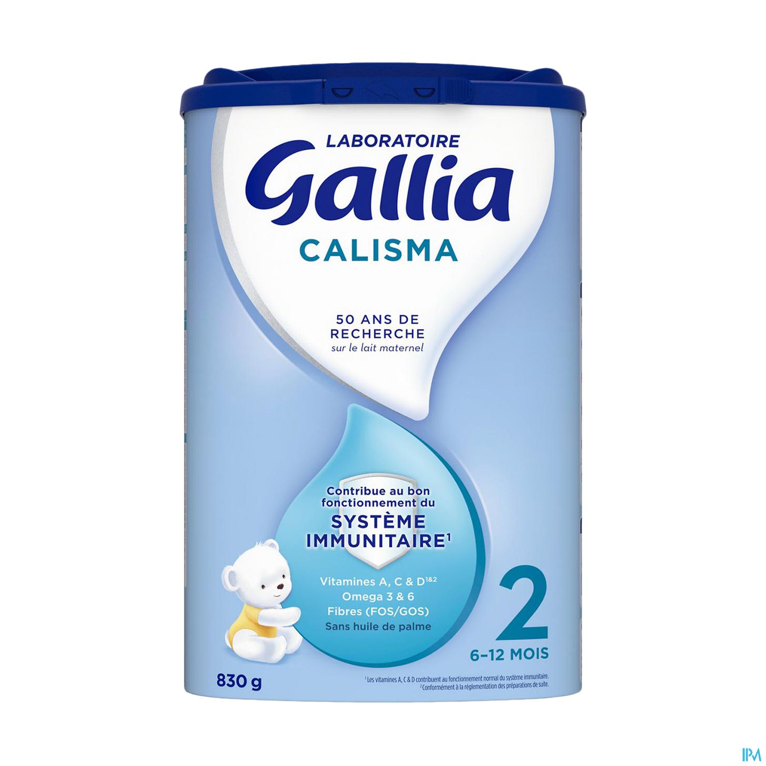 GALLIA CALISMA 2 LAIT PDR 830G