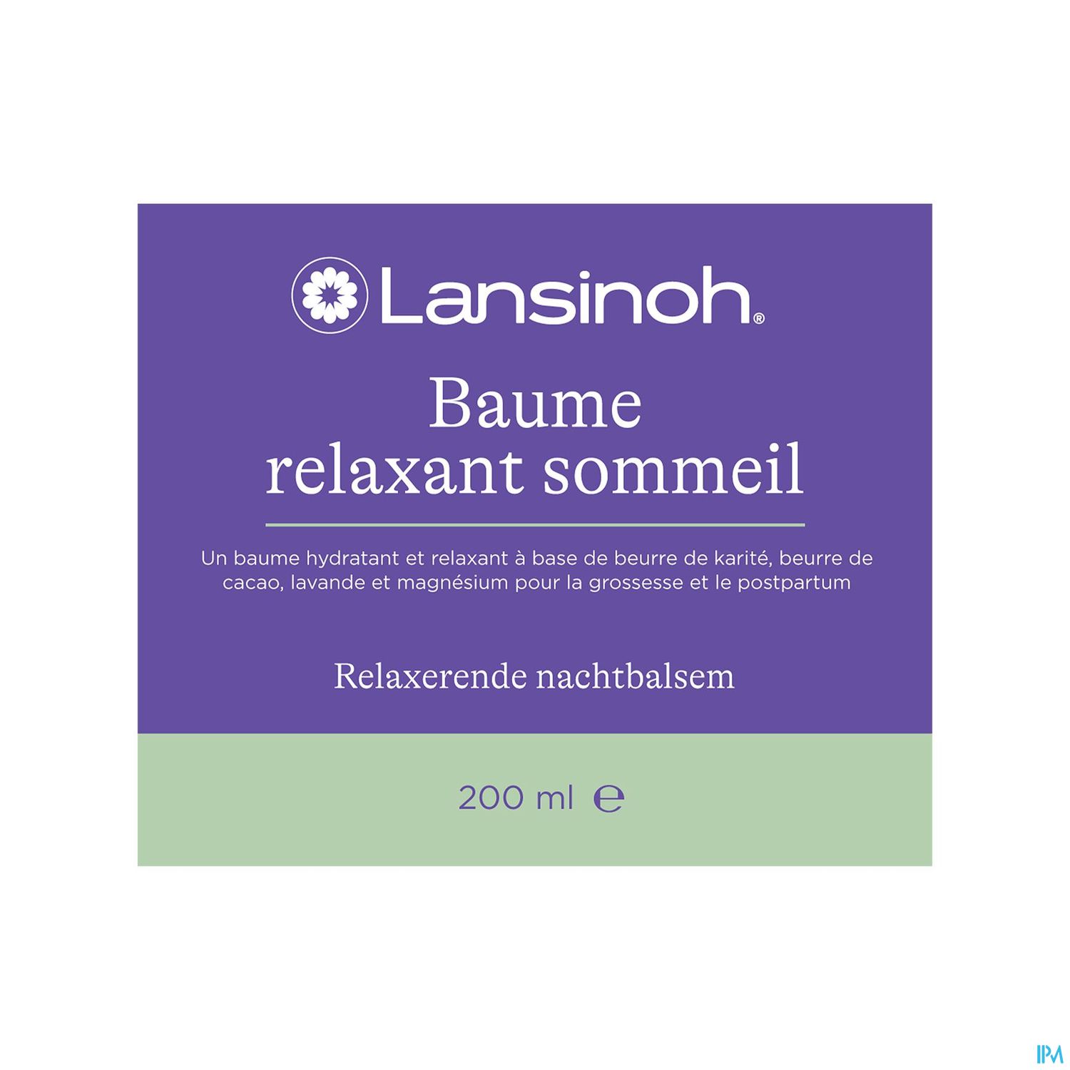 LANSINOH BAUME RELAX SOMMEIL 200ML