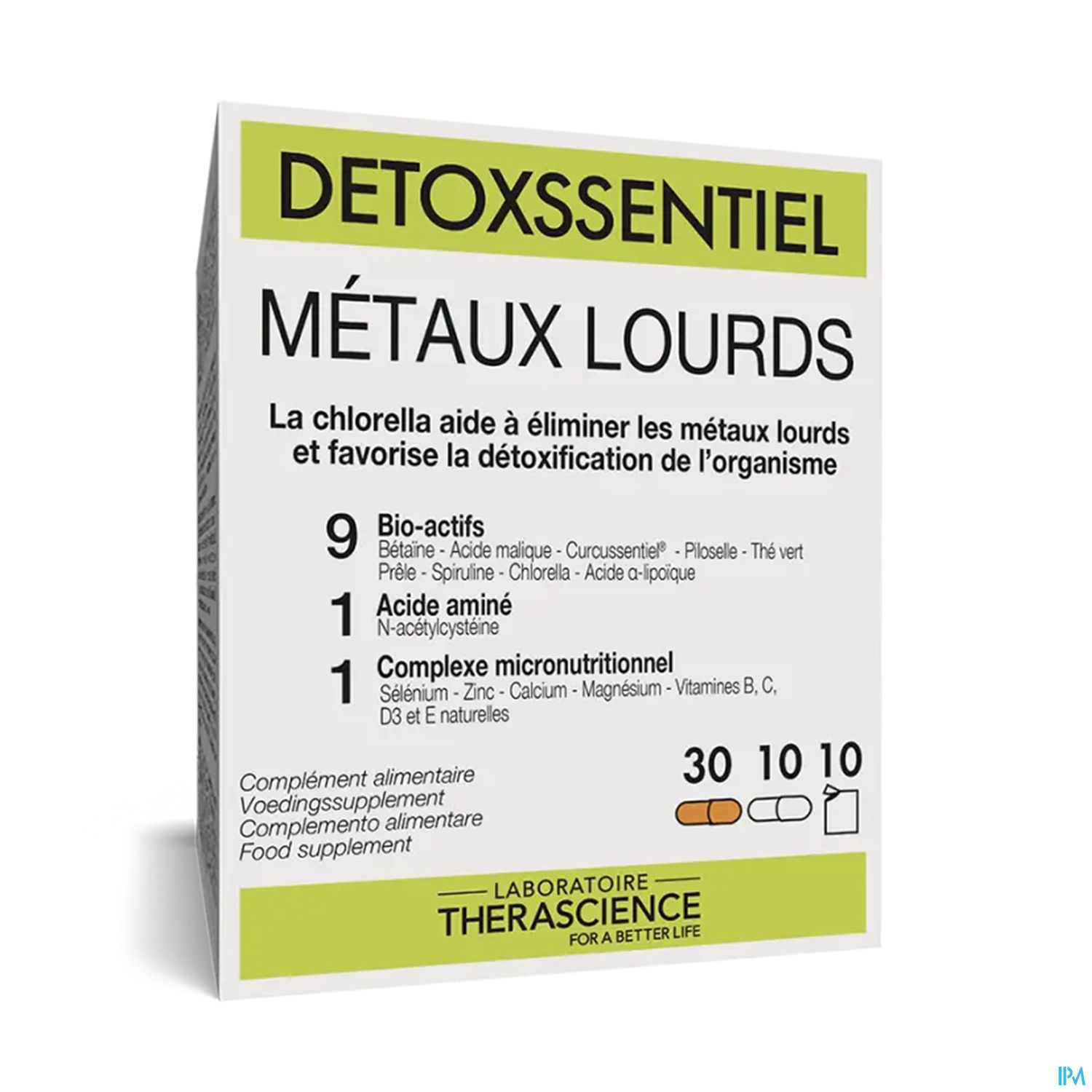 Therascience Detoxssentiel Metaux Lourd Gelule 40 + Sac 10