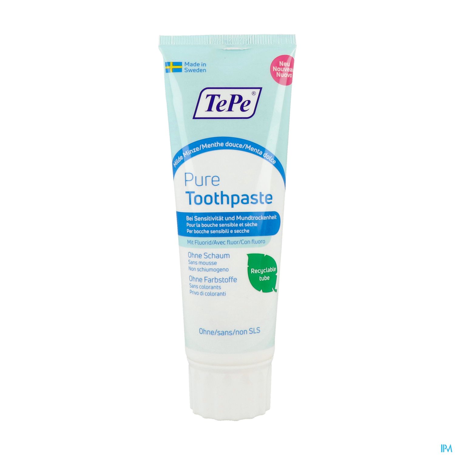 TEPE PURE DENTIFRICE MENTHE 75ML