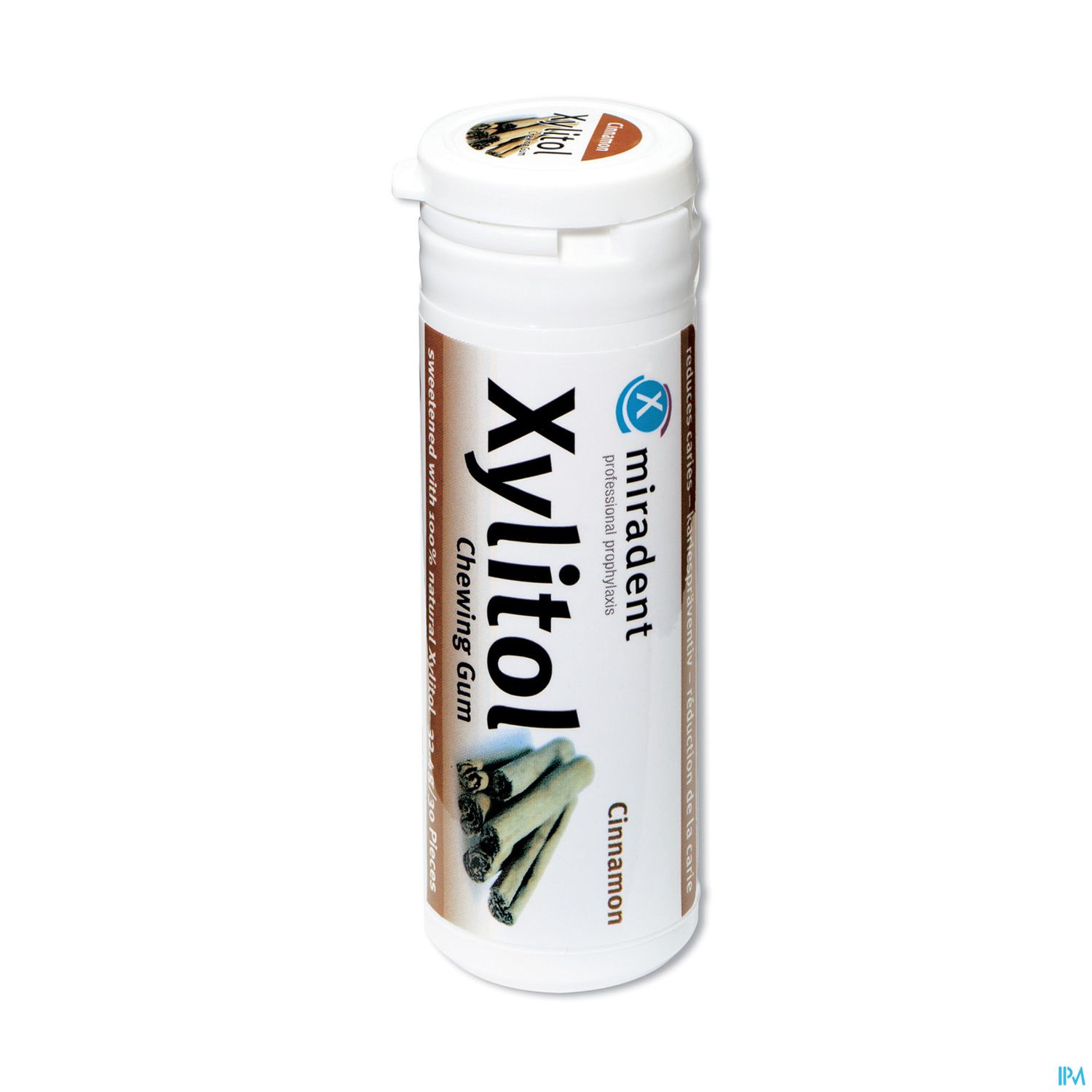MIRADENT XYLITOL GUM CANNELLE 30