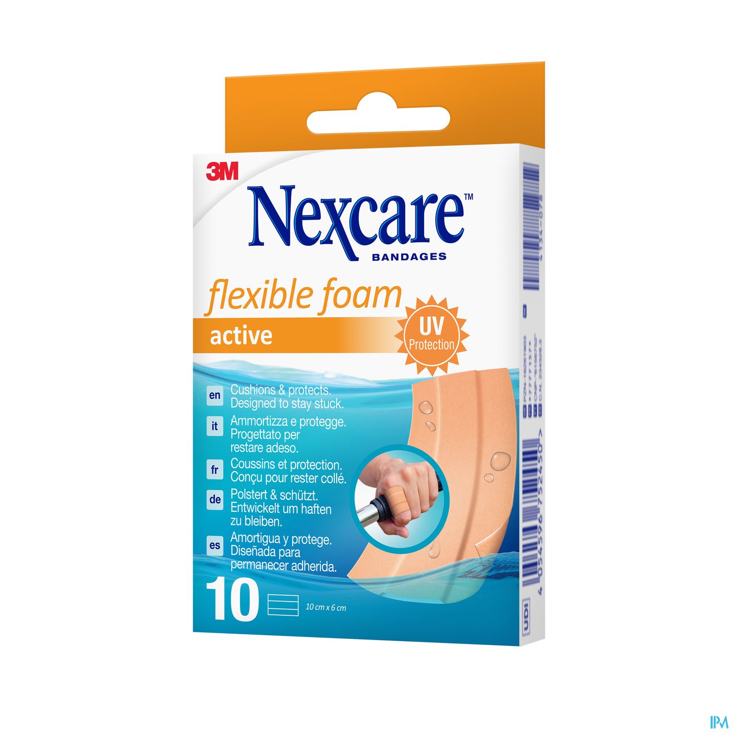 3m Nexcare Active Pansement A Decouper 10cm X 6cm 10