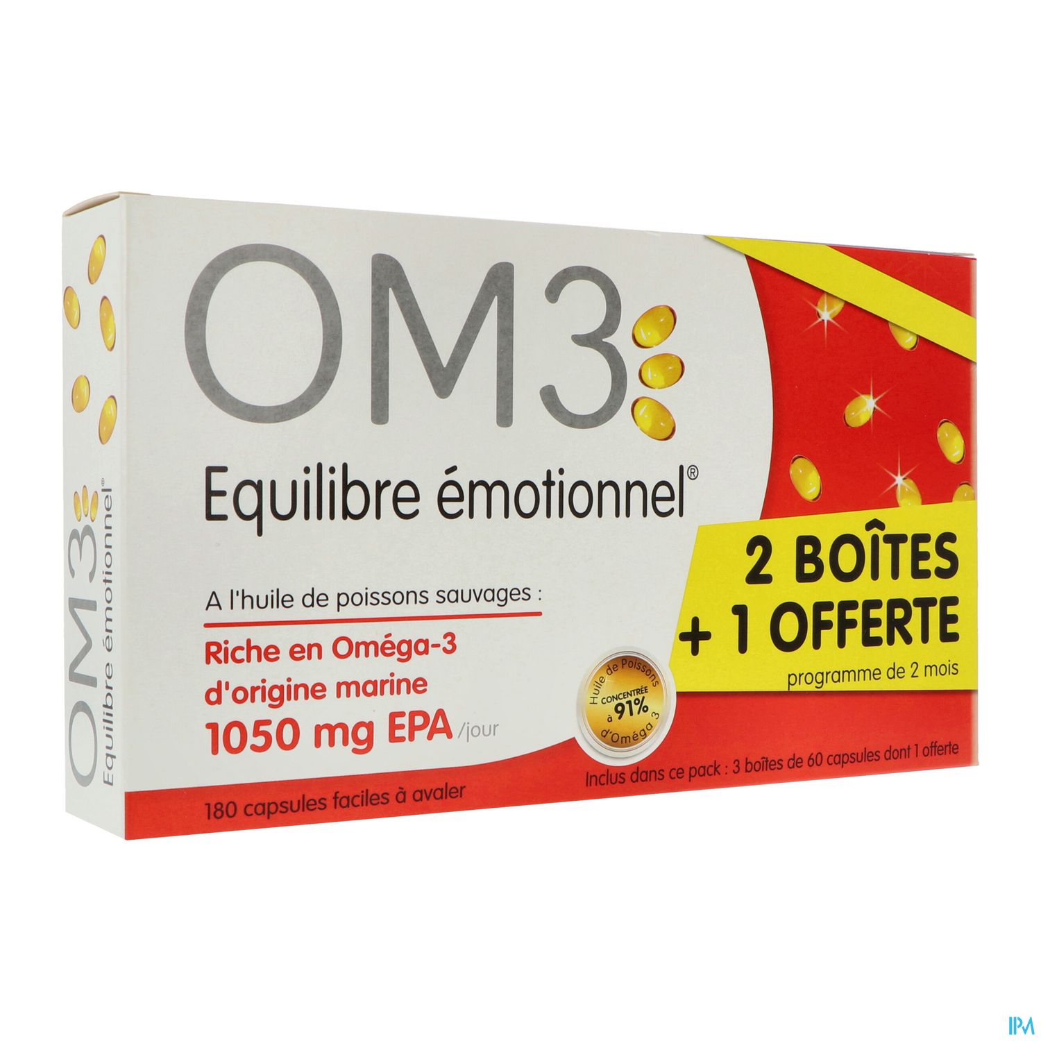 Om3 Equilibre Emotionnel Formule Originale Capsule 60 X3