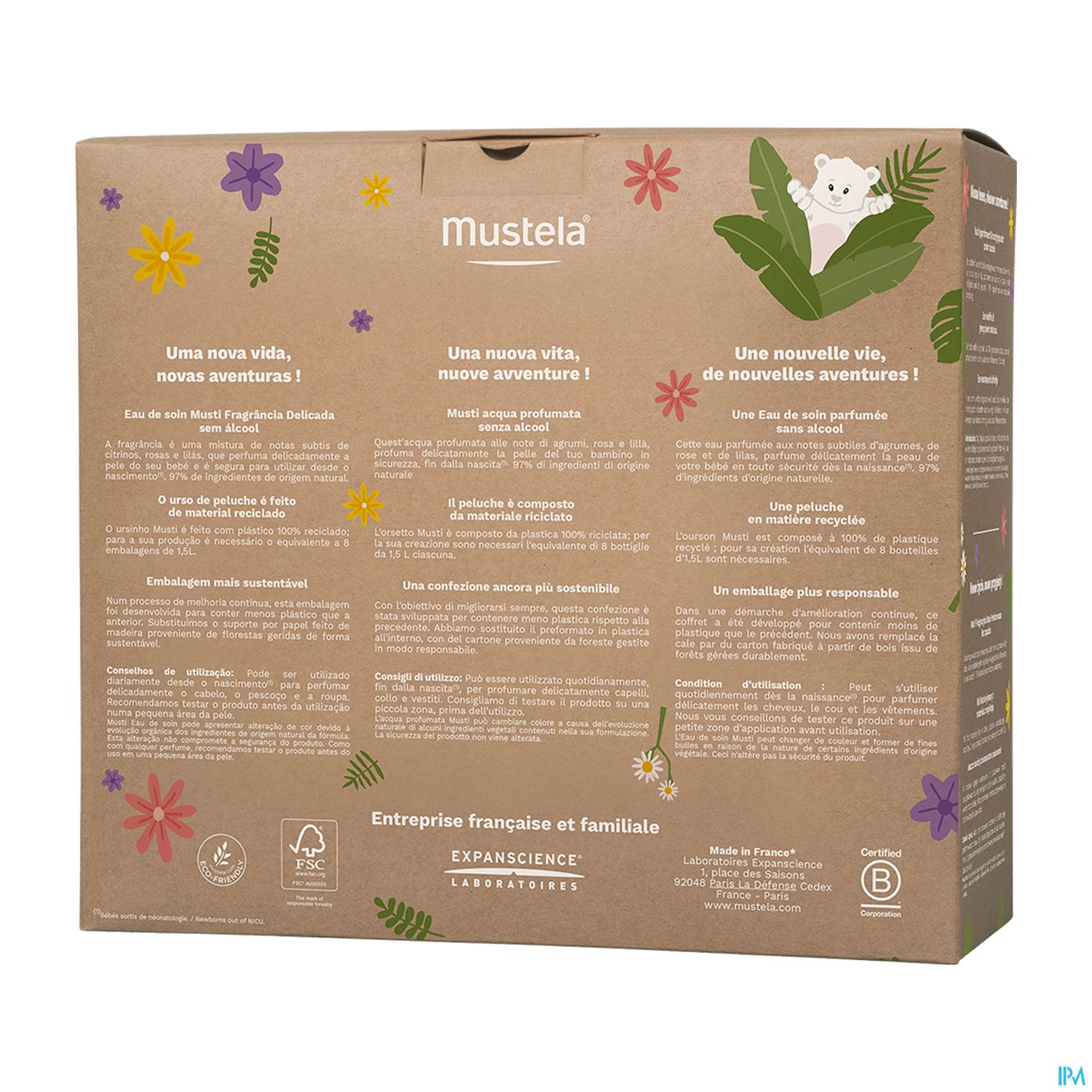 Mustela Bebe Coffret Musti 2025