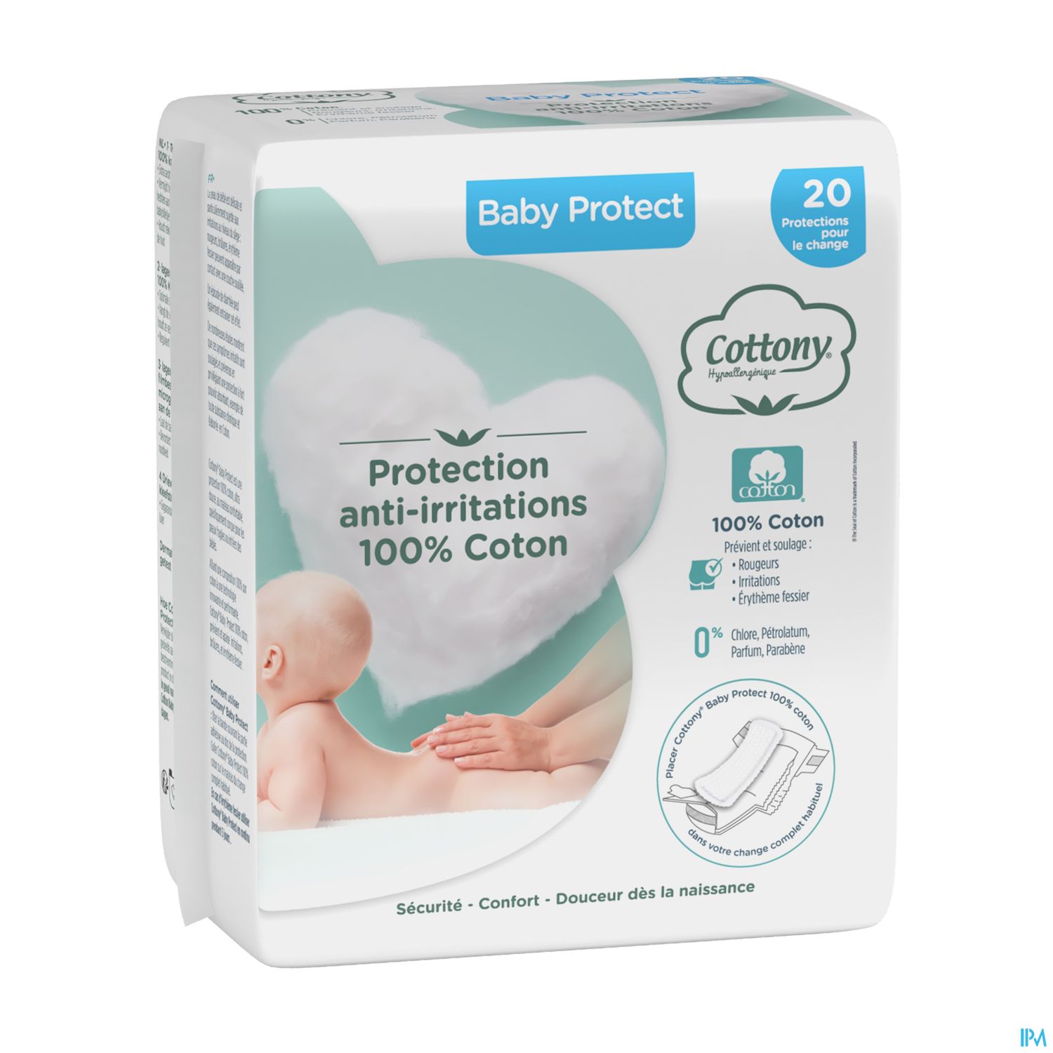 COTTONY BABY PROTECT COTON 20
