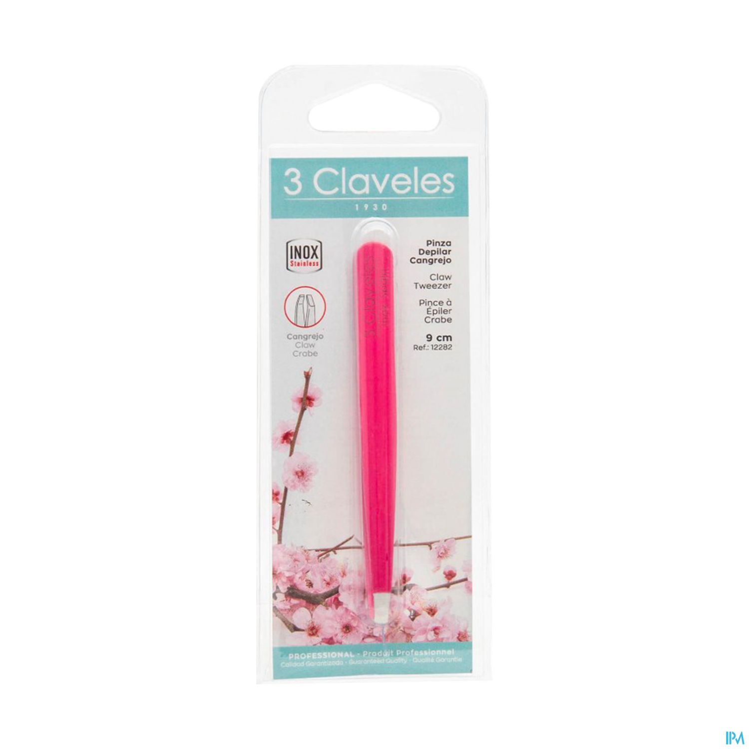 3 CLAVELES PCE EPIL CRABE ROSE 9CM