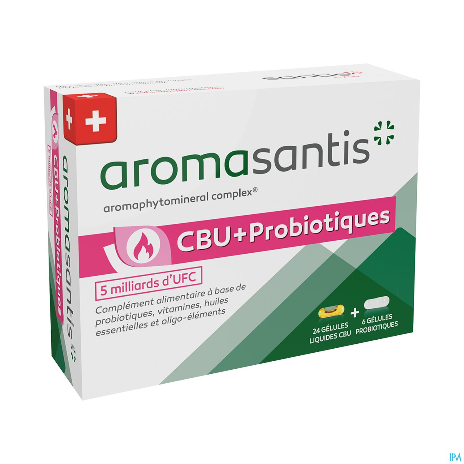 Santis Aromasantis Cbu + Probiotiques Gelule 30