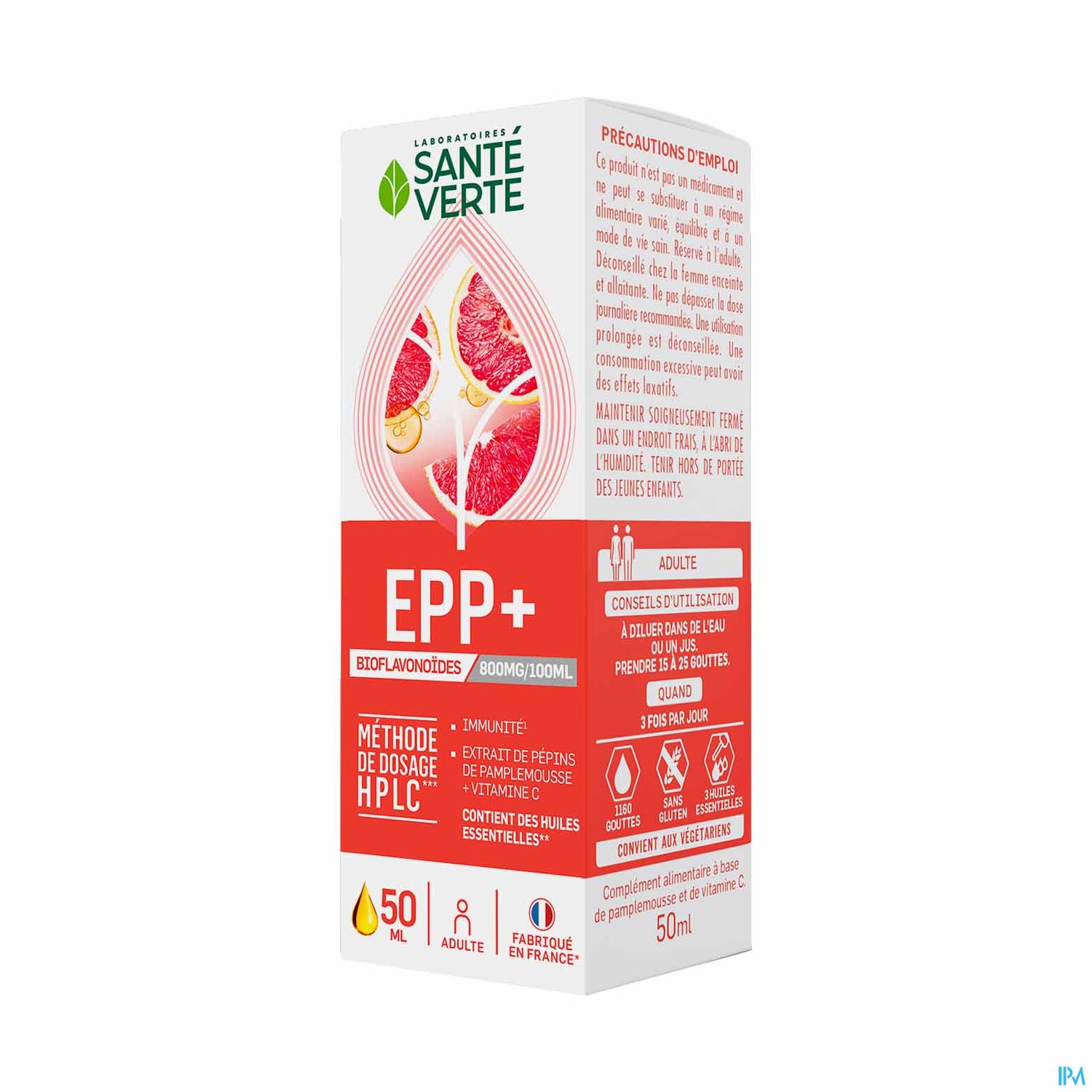 Sante Verte Epp 800+ Solution Buvable 50ml