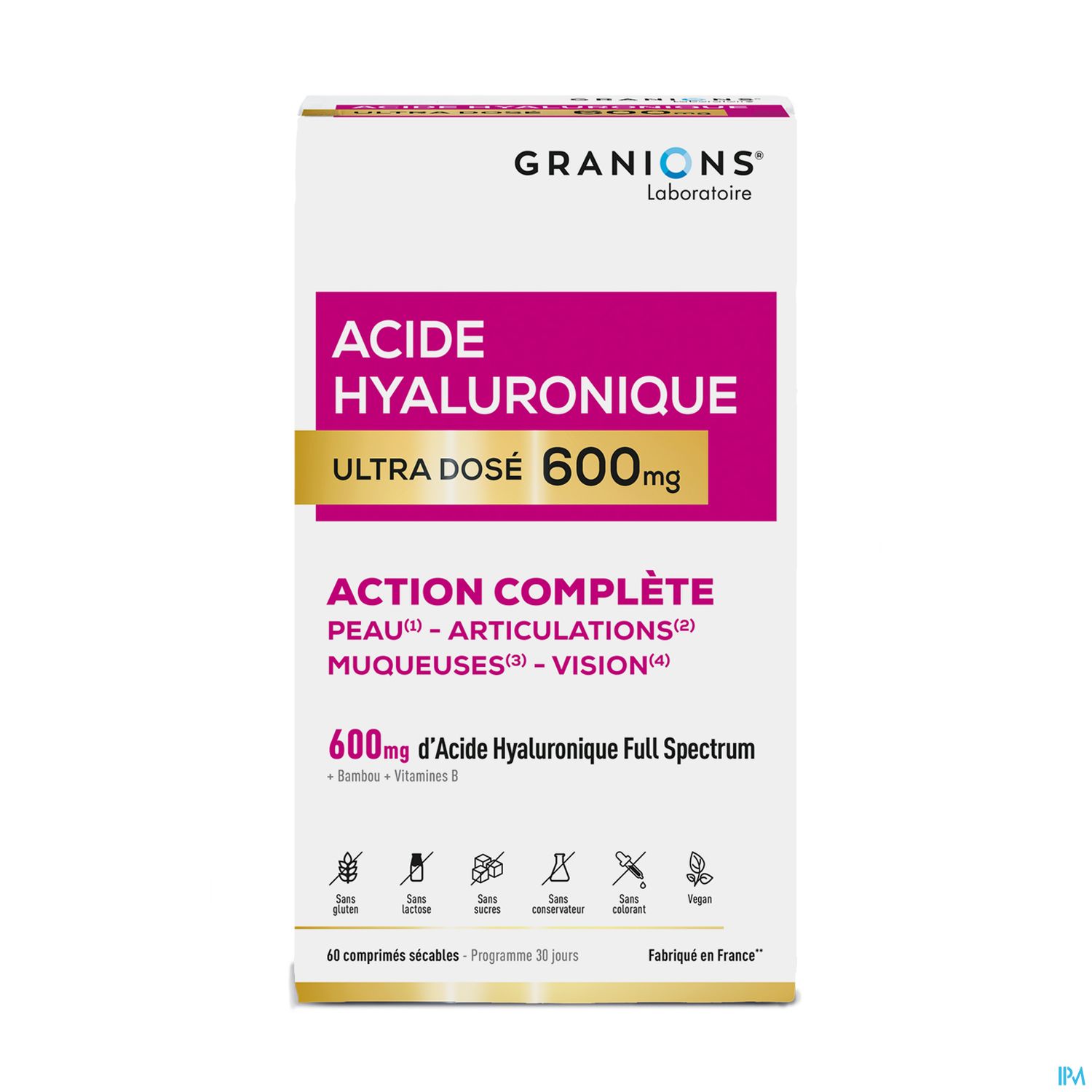 GRANIONS ACIDE HYALURONIQUE CPR 60