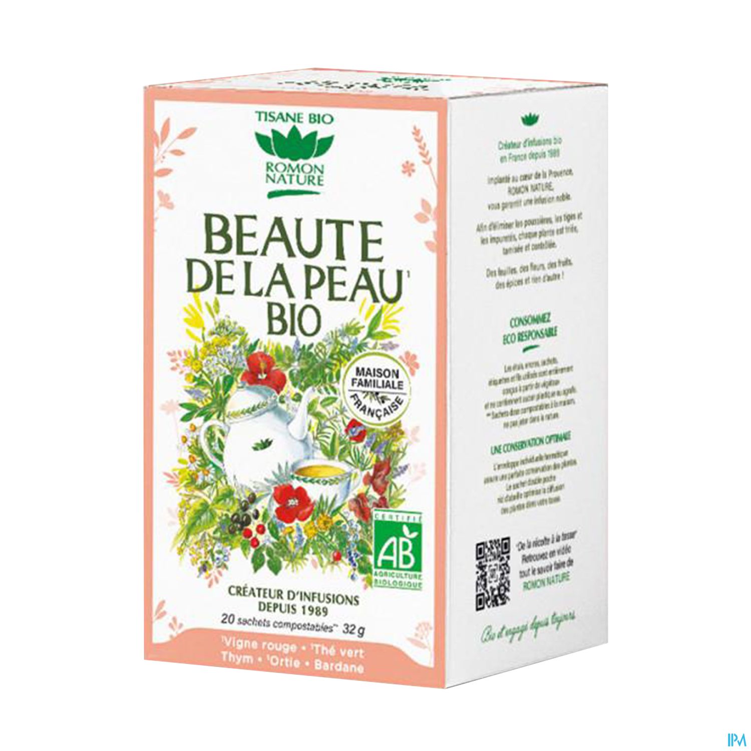 Romon Nature Complexes Beaute De La Peau Bio Infusette 1g6 20