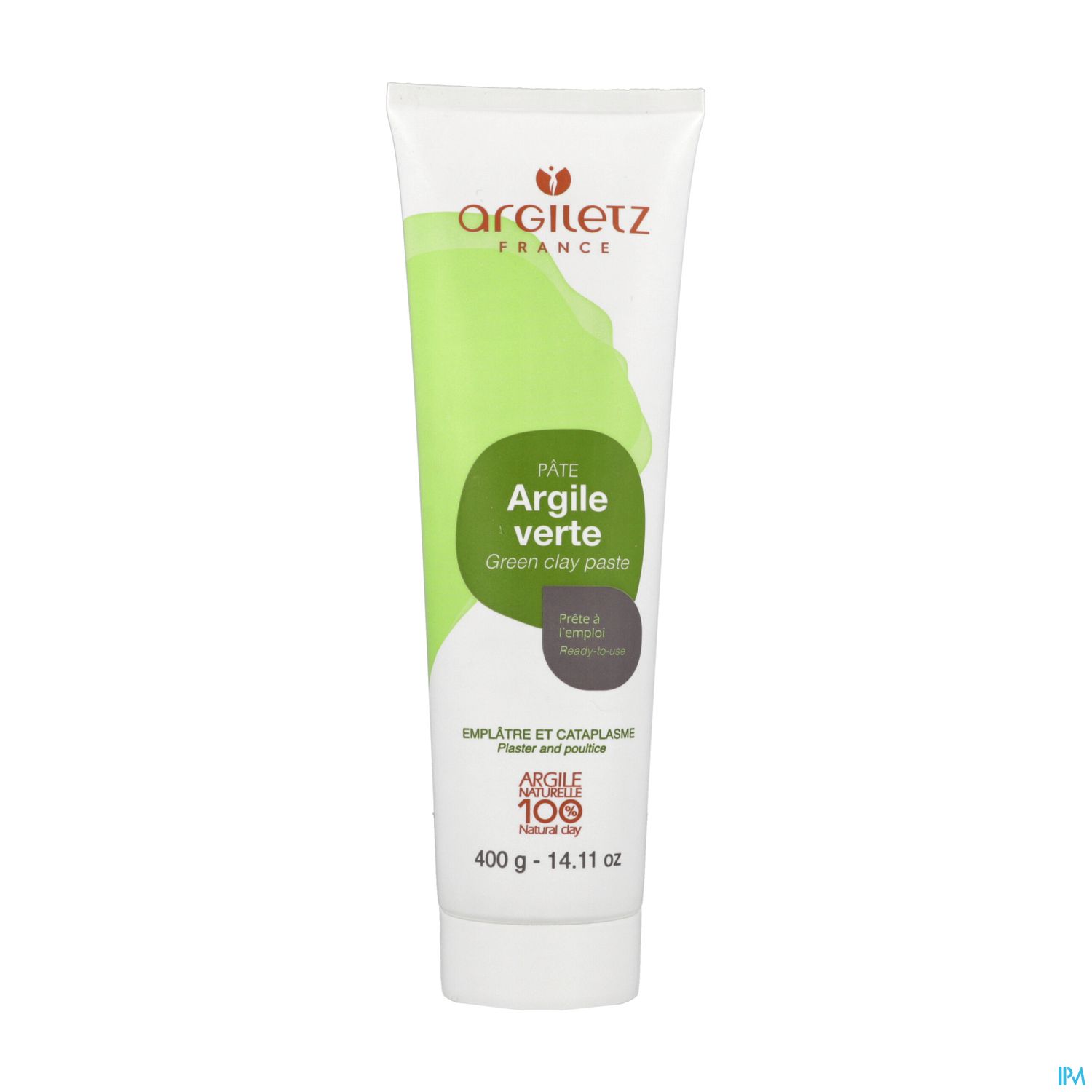 Argiletz Argile Verte Pate Prete Emploi 400g