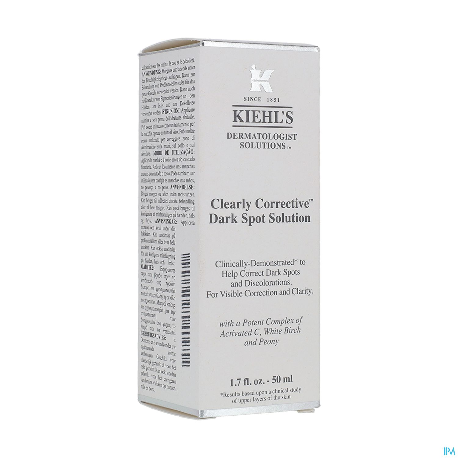 KIEHLS CLEARLY COR SER A/TACH 50ML