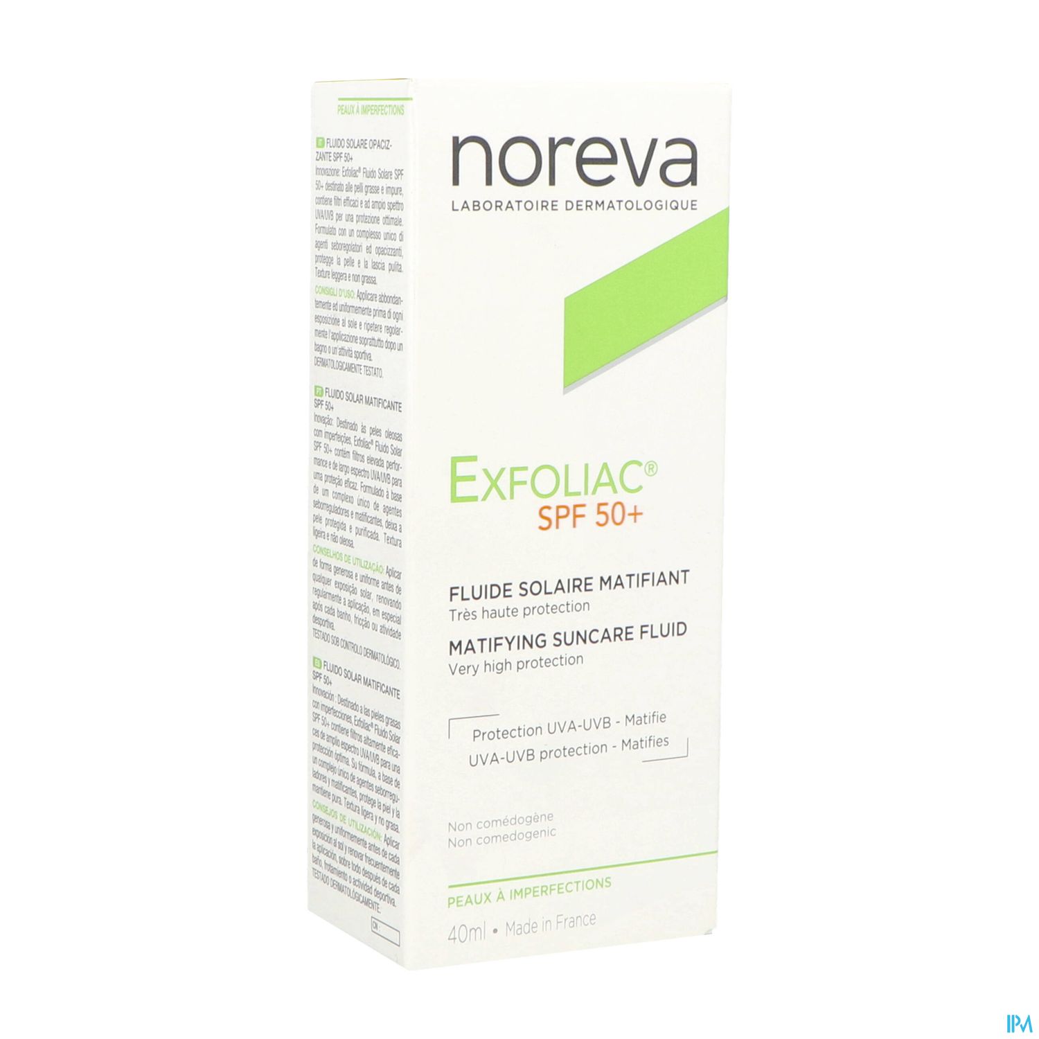 EXFOLIAC FLUID MATIF SPF50+ 40ML