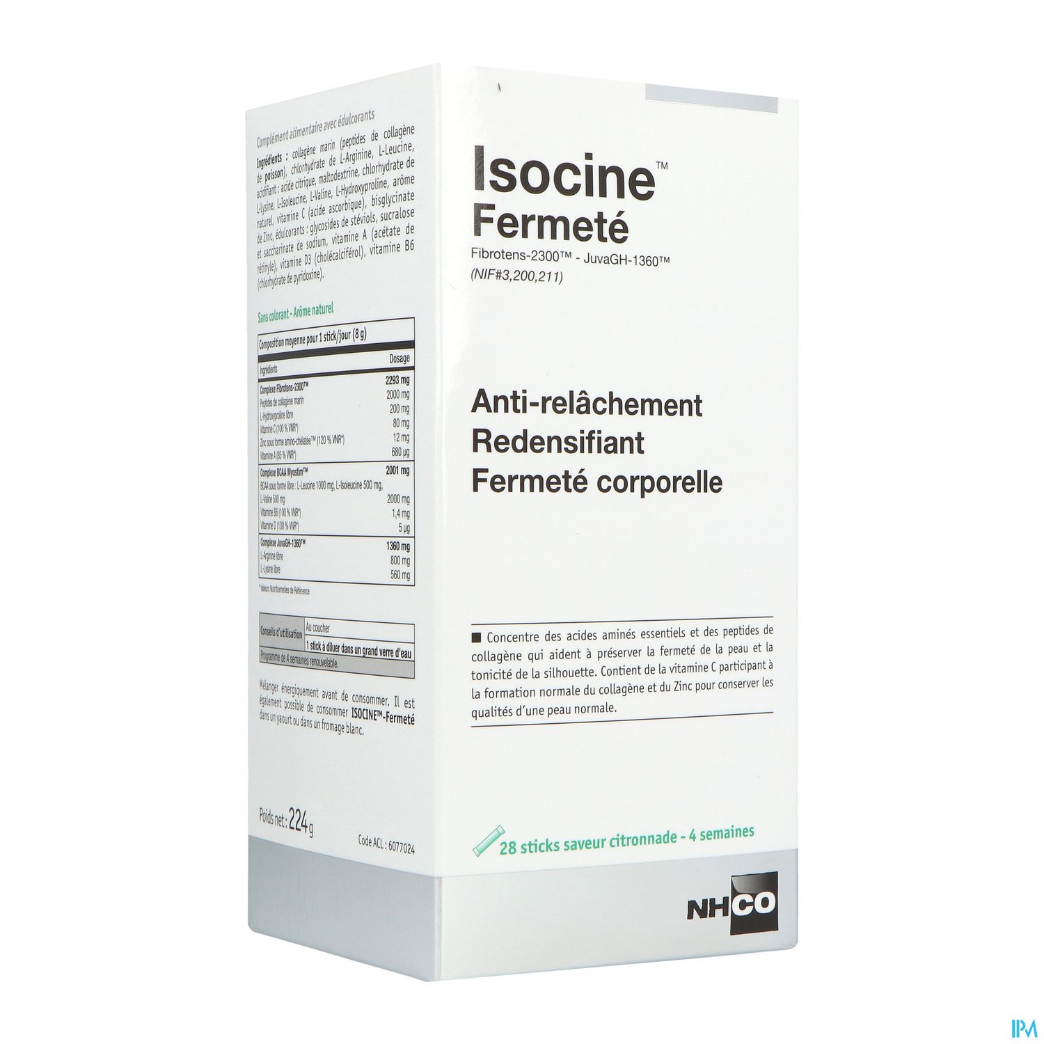 NHCO ISOCINE FERMETE STICK 28