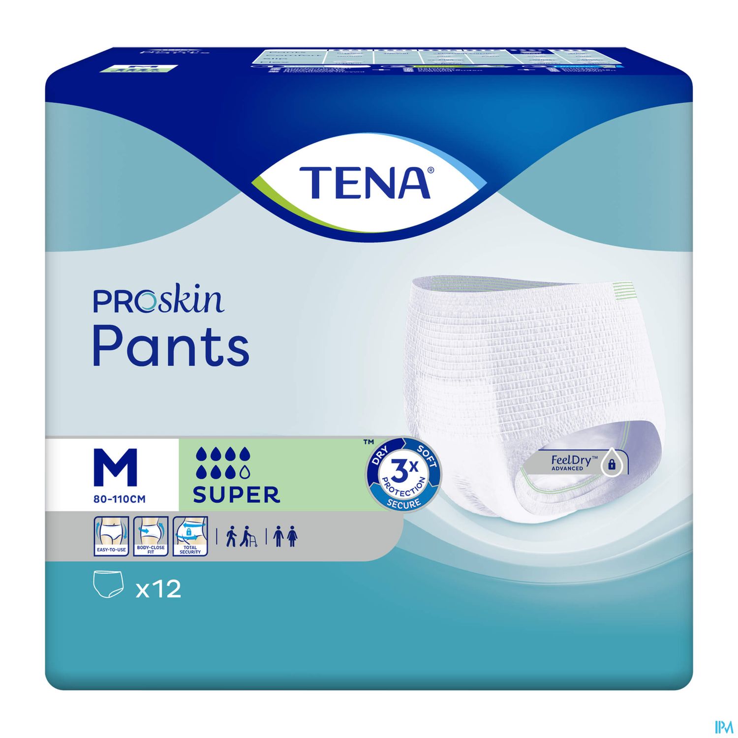 Tena Pants Proskin Super Slip Medium 12