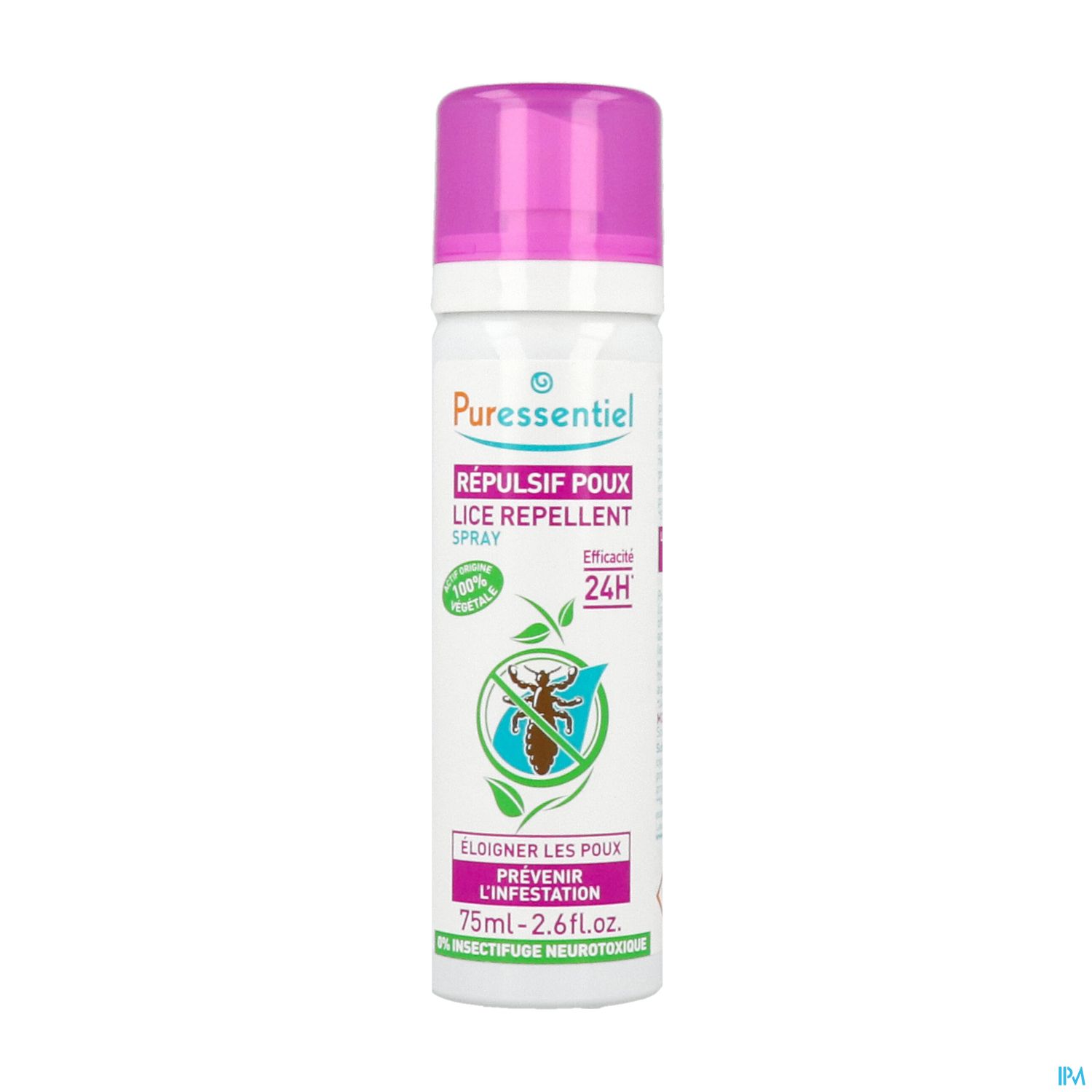 PURESSENTIEL REPULS POUX SPR 75ML