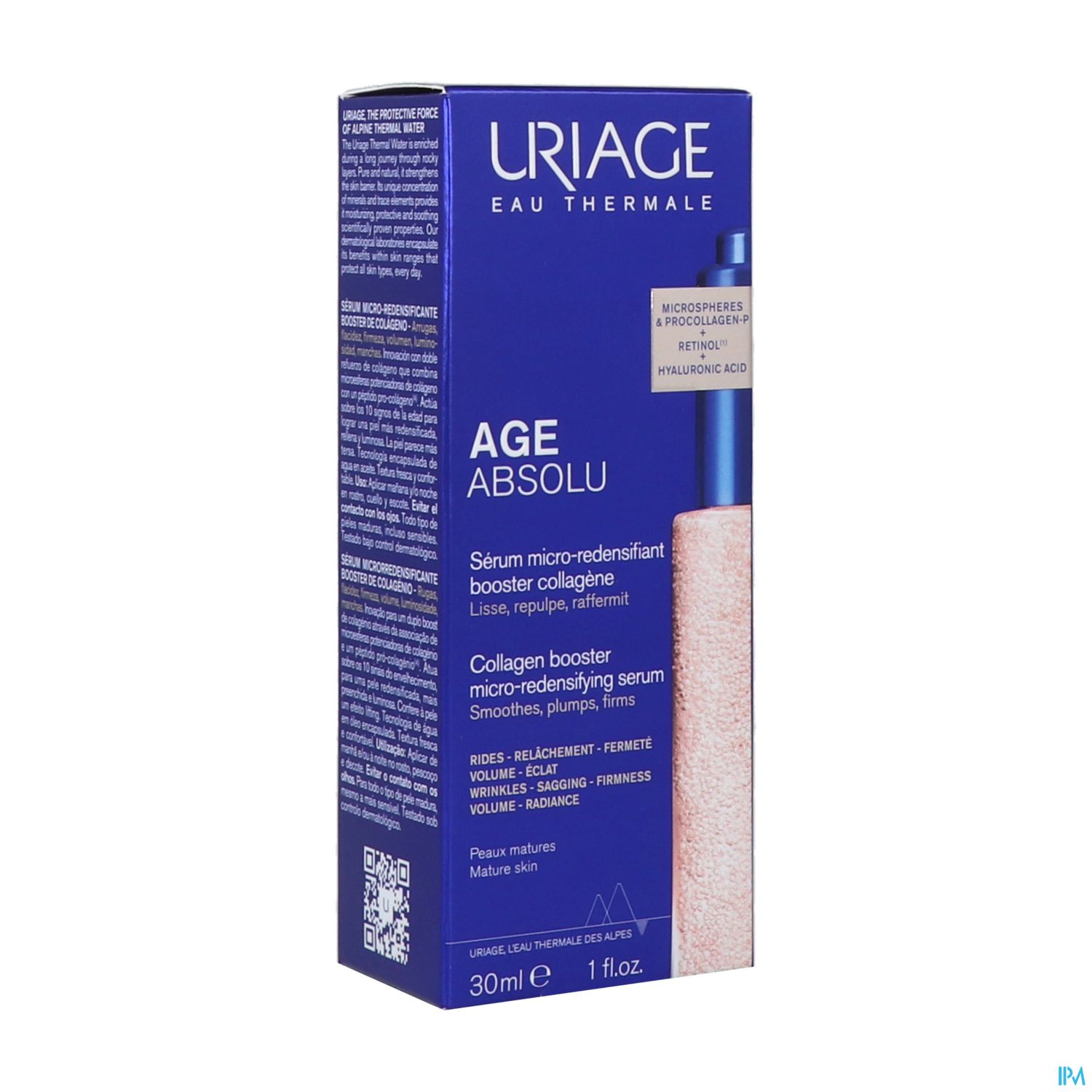 URIAGE AGE ABSOLU SERUM REDENS30ML