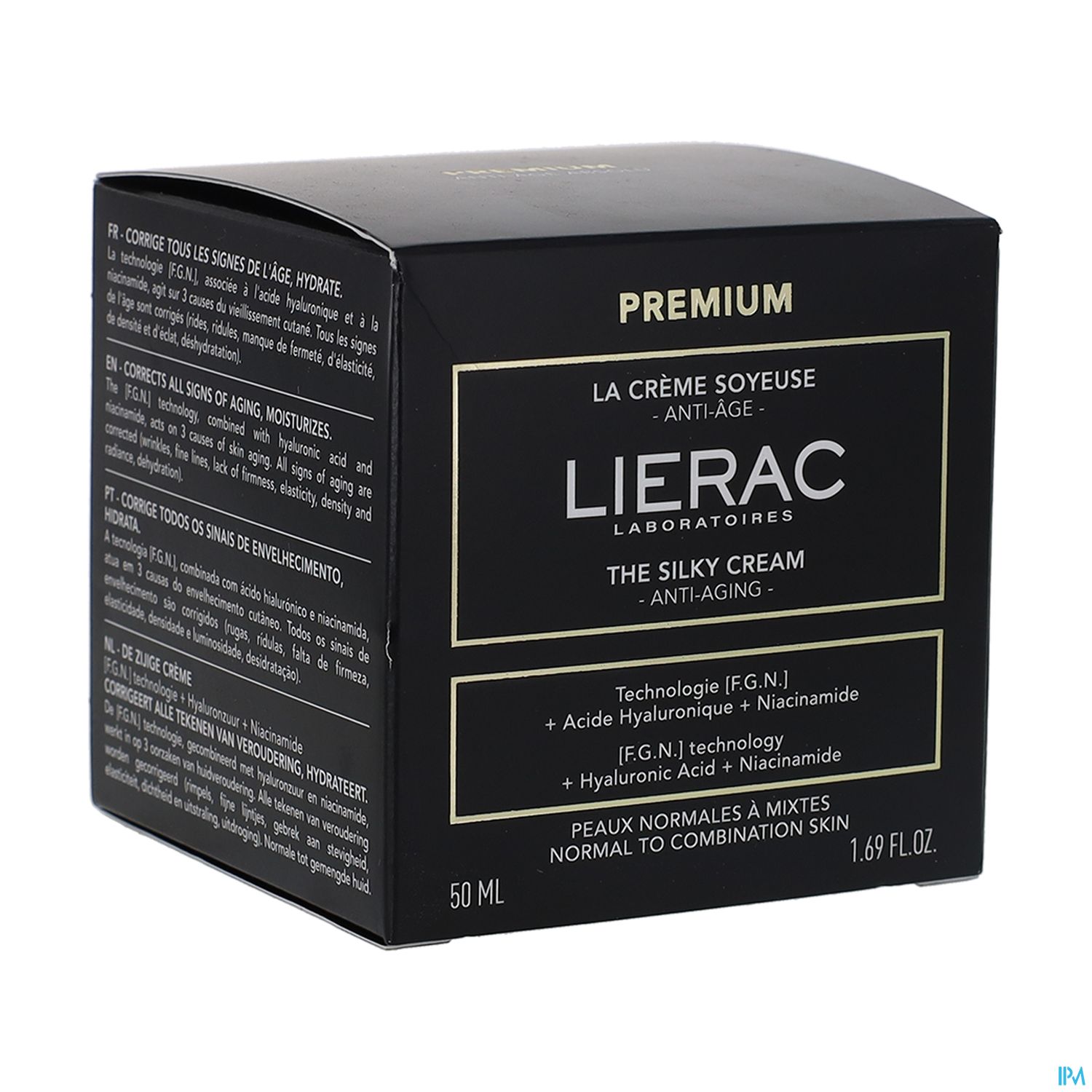 LIERAC PREMIUM CR SOYEUSE ABS 50ML