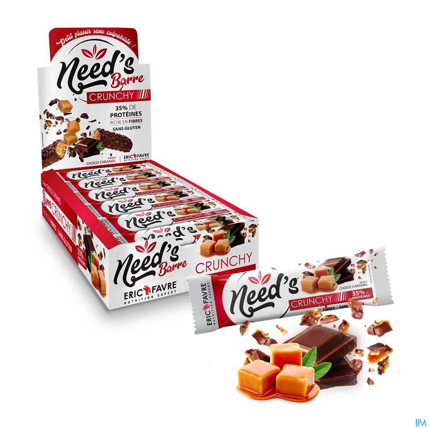 ERIC FAV NEEDS CRUN CHOC/CARAM 40G