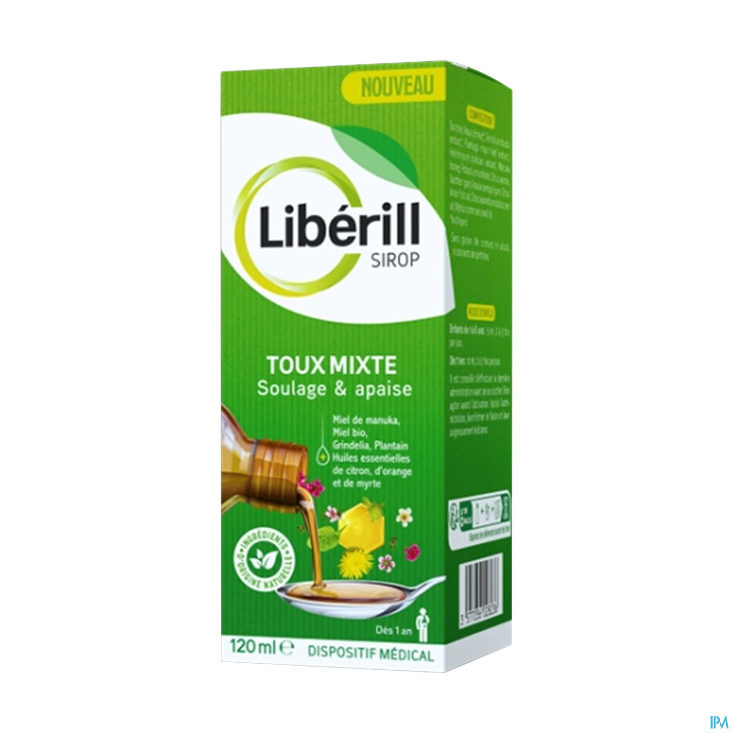 LIBERILL SIROP TOUX MIXTE 120ML