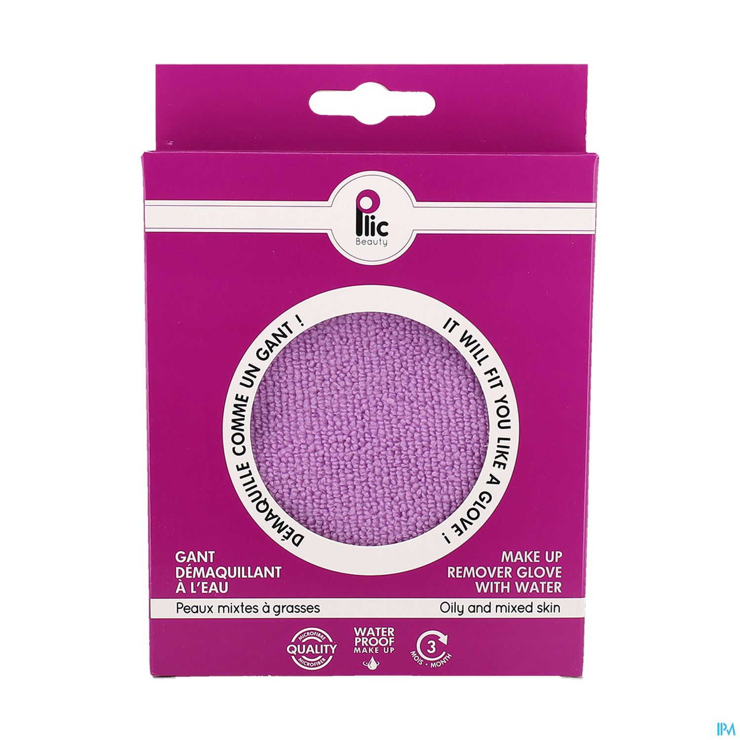 Plic Beauty Gant Demaquillant Peaux Grasses